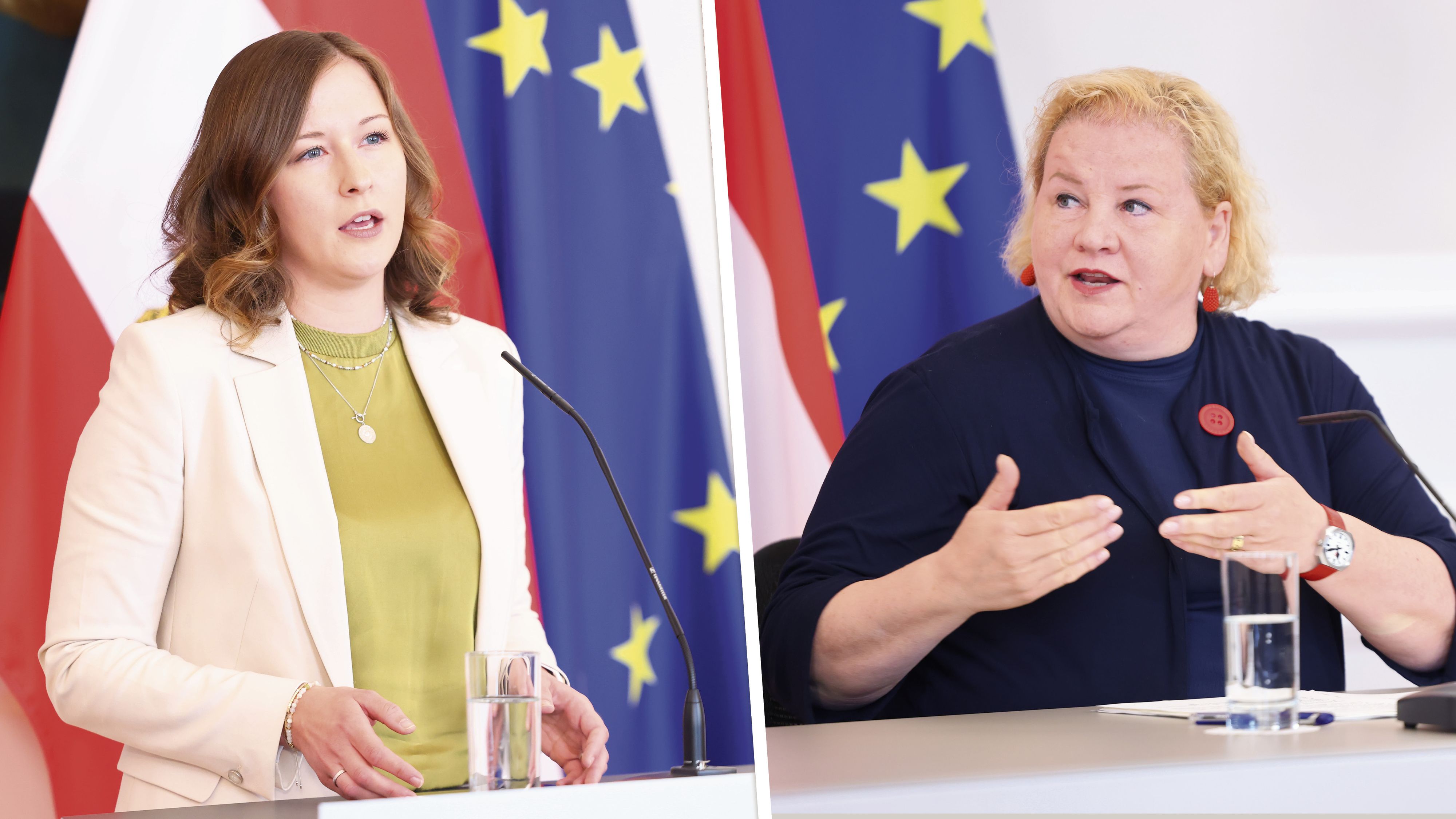 VP-Integrationsministerin Claudia Bauer sieht SP-Sozialministerin Schumann säumig bei der Sozialhilfe-Reform.