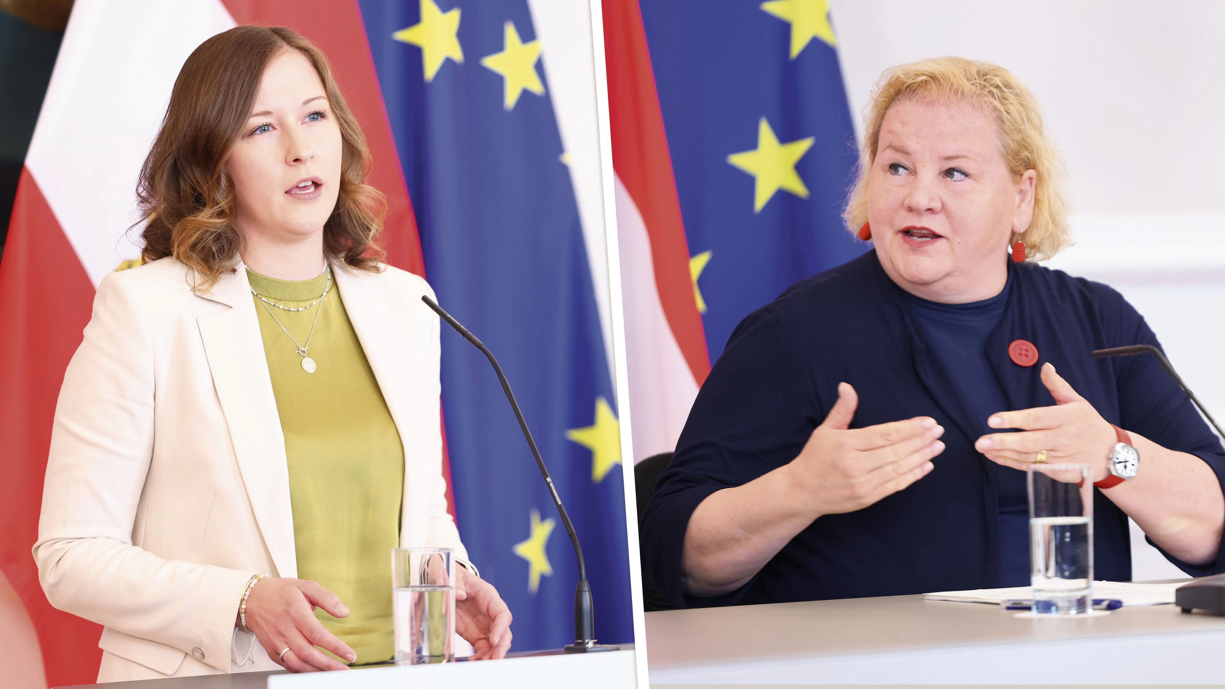 VP-Integrationsministerin Claudia Bauer sieht SP-Sozialministerin Schumann säumig bei der Sozialhilfe-Reform.