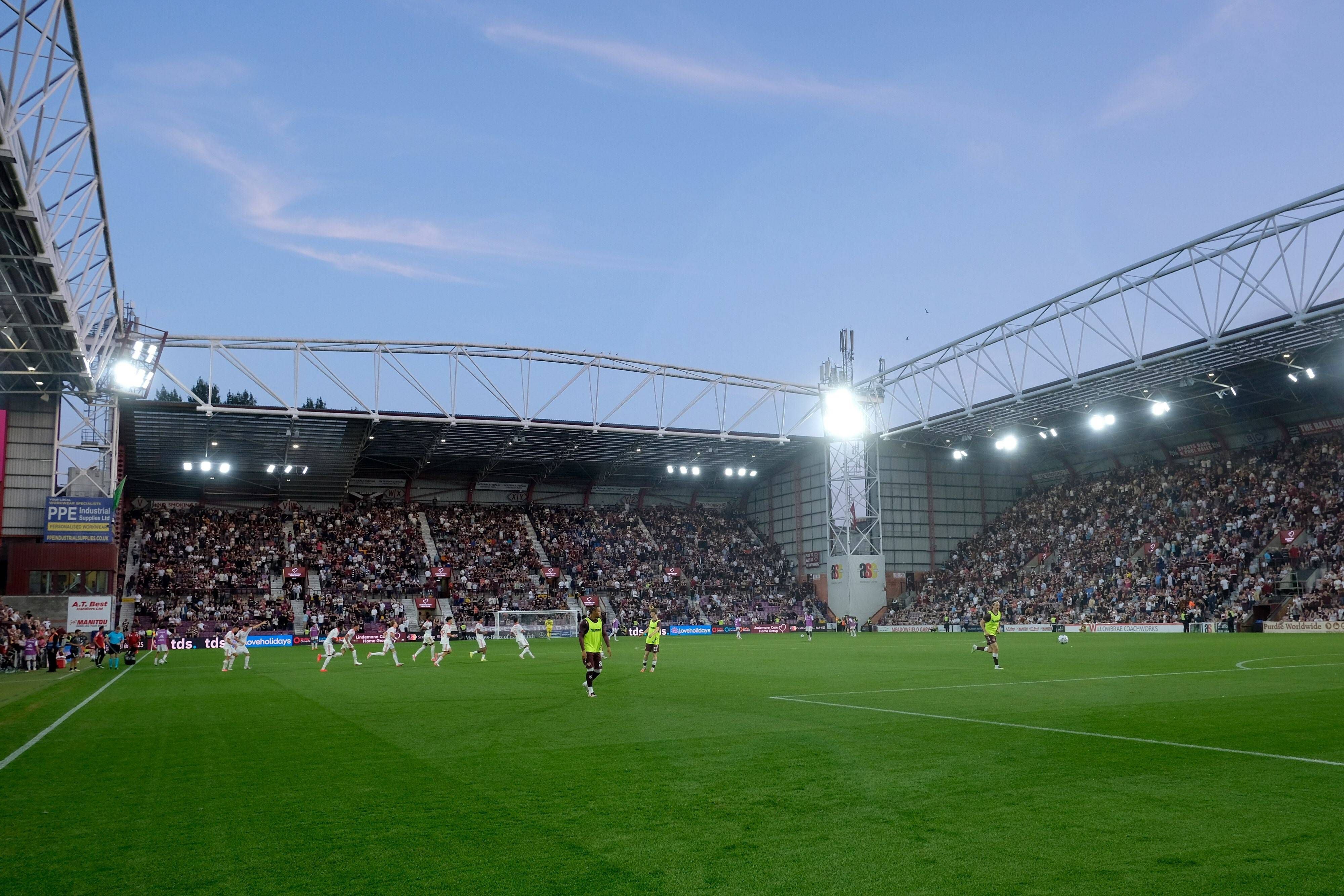 Der Tynecastle Park kann zum Hexenessel werden. 