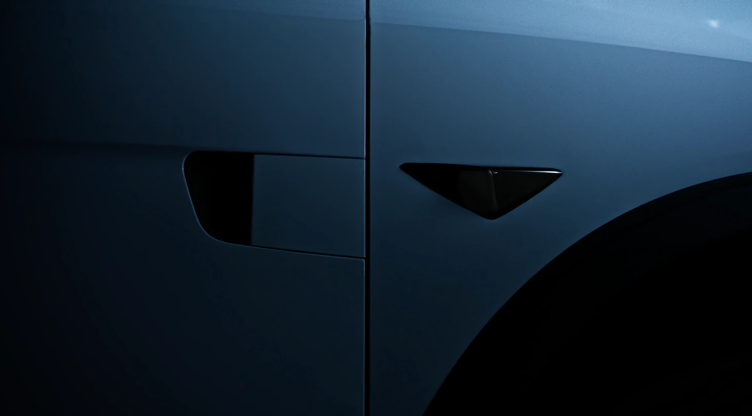 Viel zeigt Tesla im Teaser noch nicht,