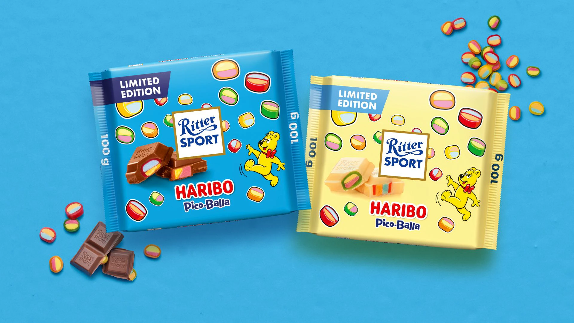 Ritter Sport x Haribo Pico-Balla