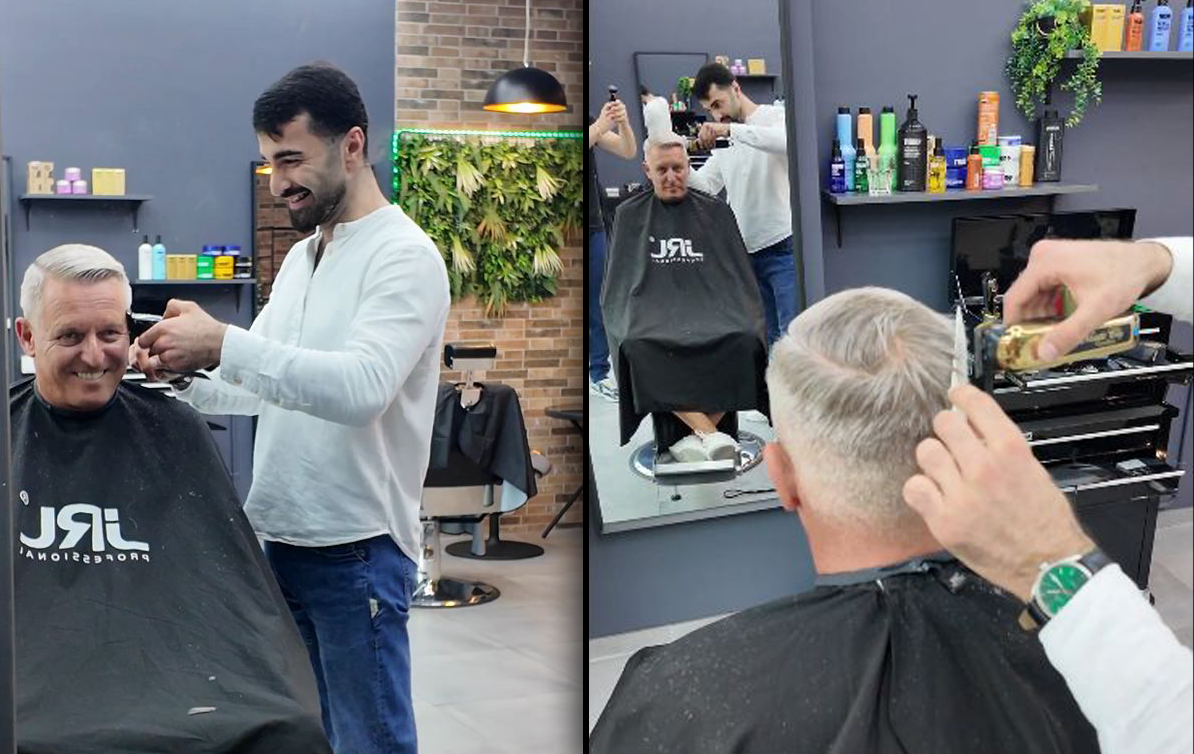 Heute.at - Seiten kurz, mit Verlauf! FPÖ-Kunasek bei seinem Barber