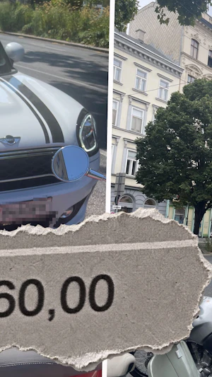 Behindertenparkplatz Wien: Trotz eigenem Stellplatz erhielt ein Wiener eine 160-Euro-Strafe. Fall sorgt für Diskussion um Parkregelung.