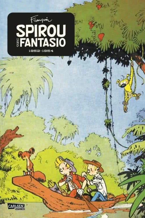 … hat sich im Vergleich zum Ur-Marsupilami aus 1952 ganz schön verändert