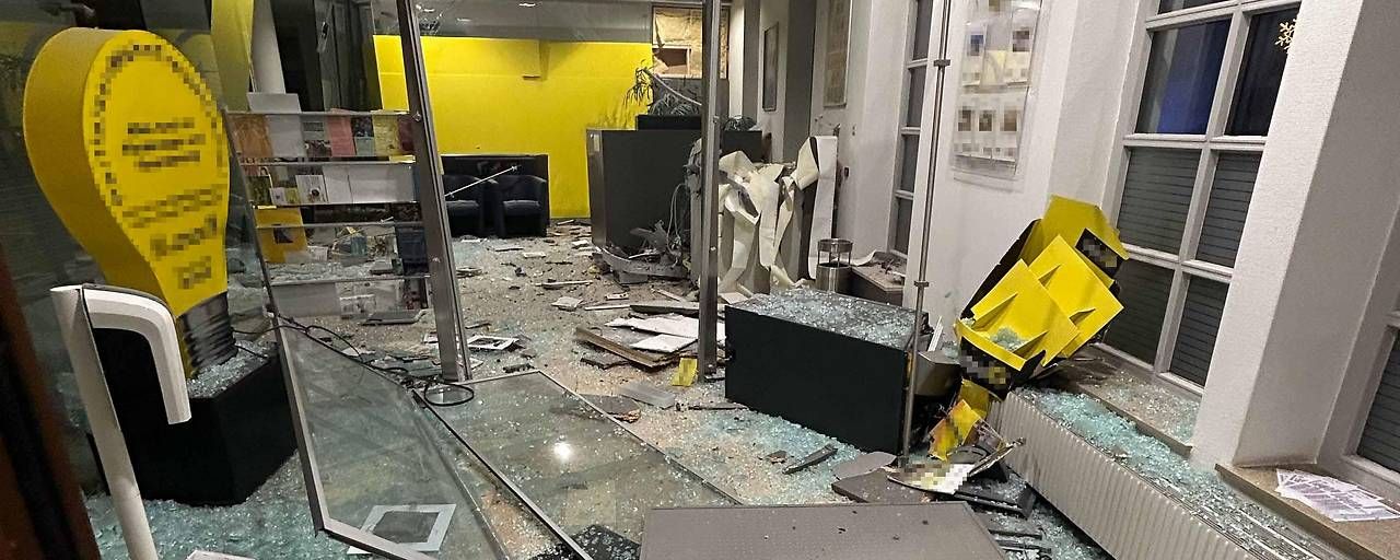 Bankomat-Sprengung in Aschbach-Markt