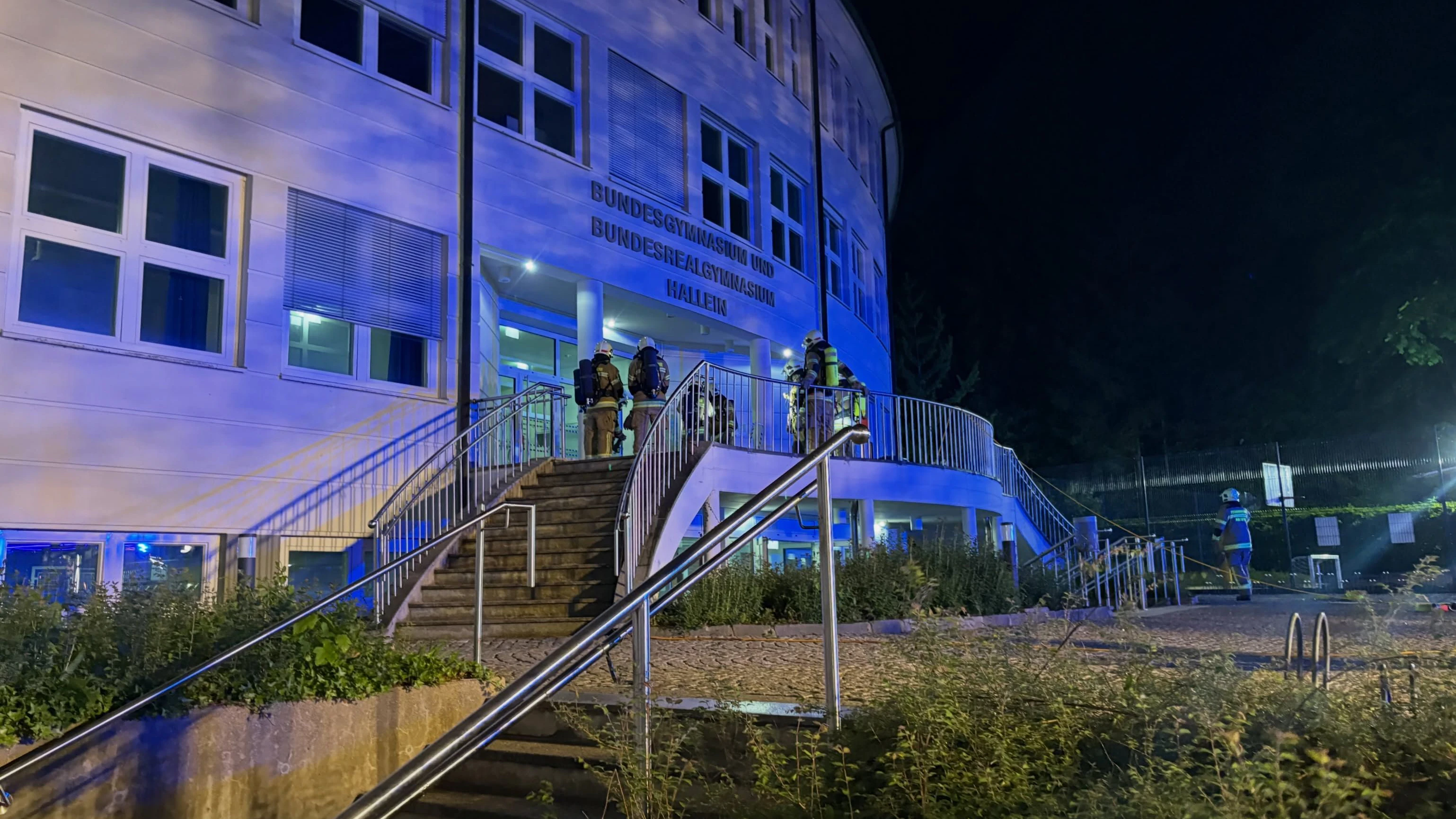 Die Feuerwehr Hallein konnte den Brand rasch löschen. 