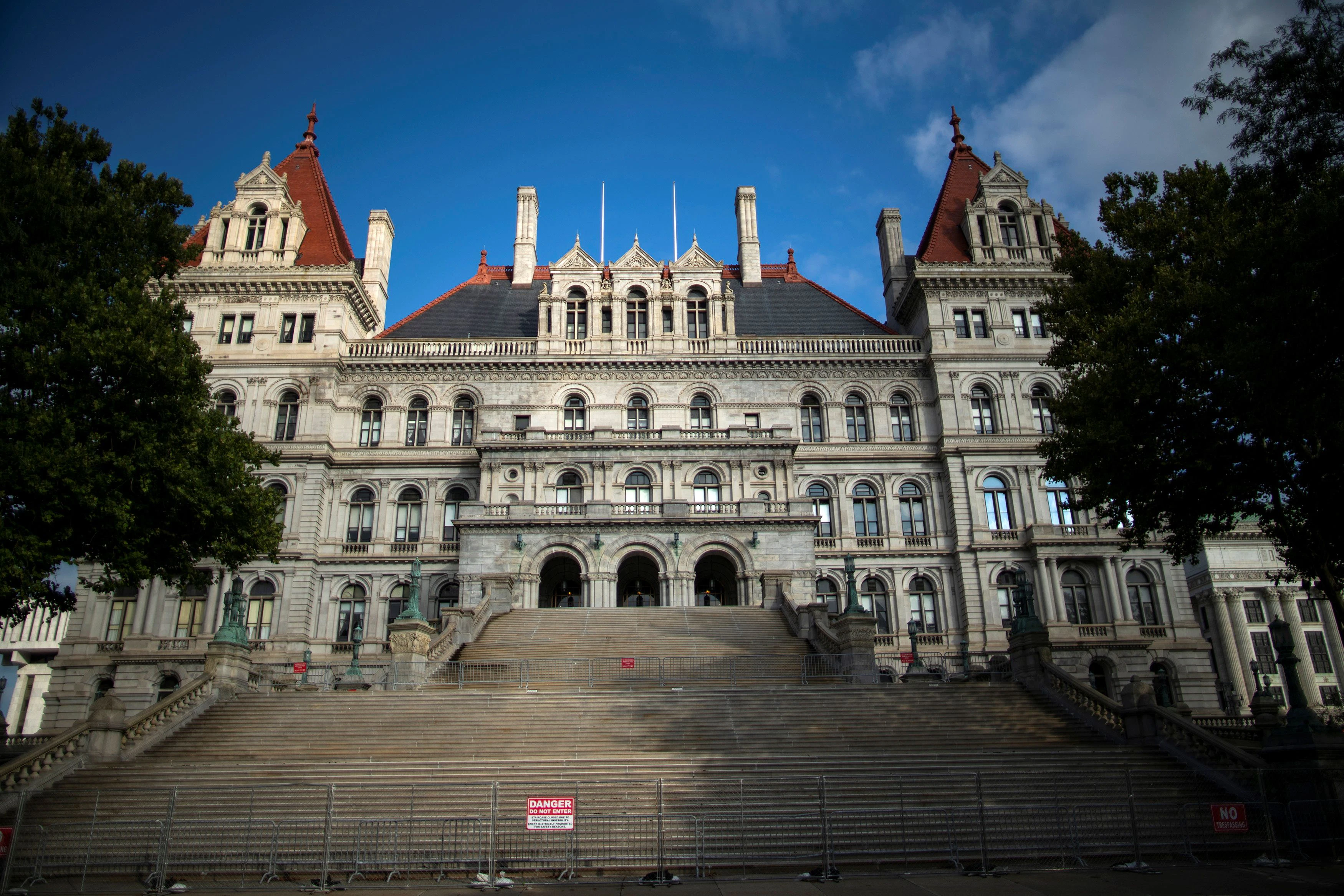 Das State Capitol in Albany im Bundesstaat New York war offenbar das Anschlagsziel der zum Islam konvertierten Amerikanerin