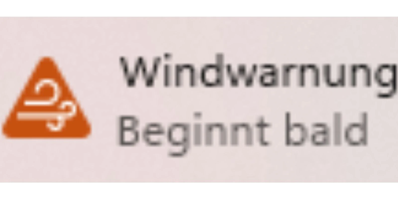 Windows-Computer warnen alle Nutzer in den betroffenen Regionen vor dem heraufziehenden Unwetter.