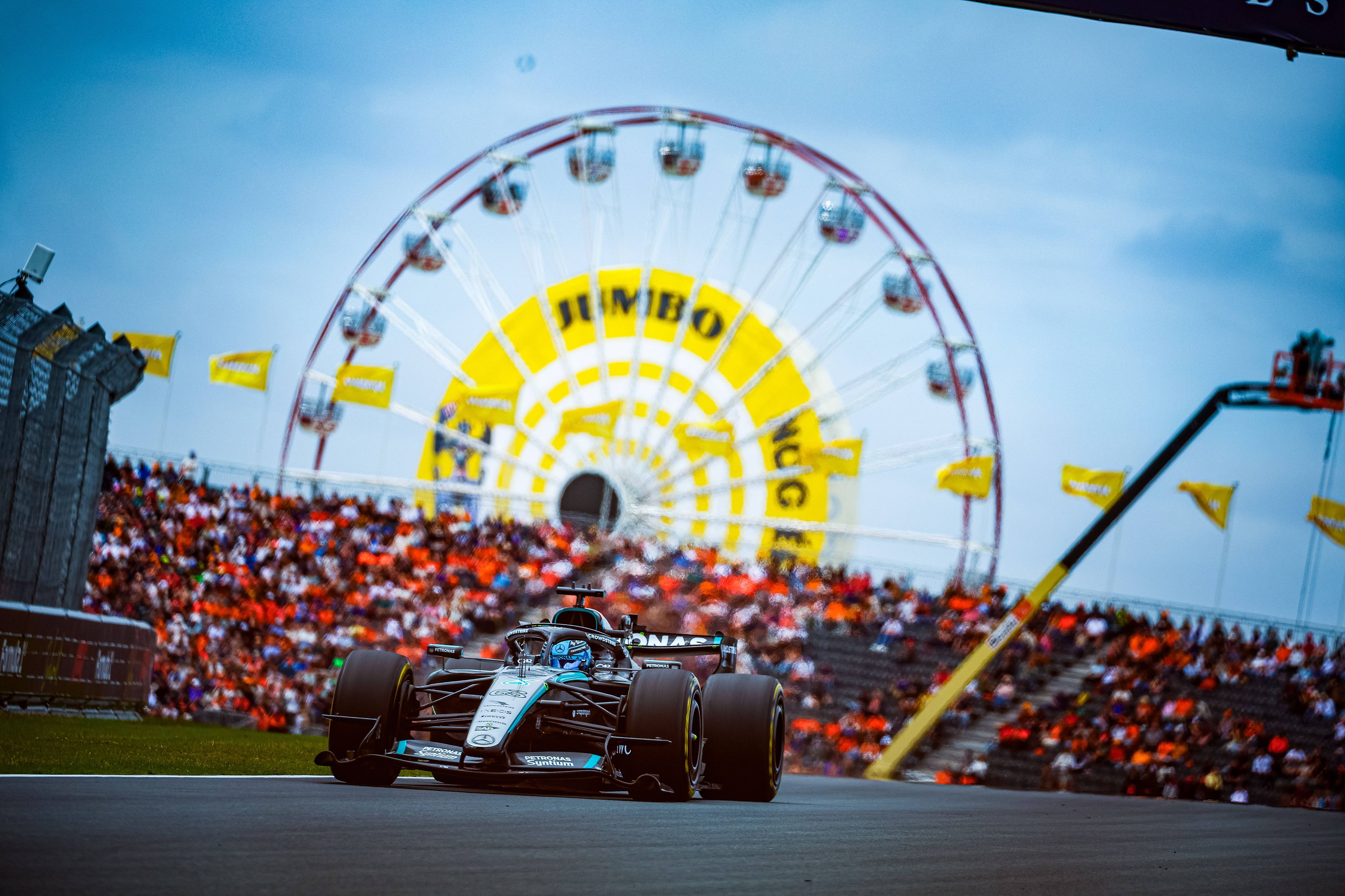 George Russell sicherte sich für den Sprint die Pole Position. 