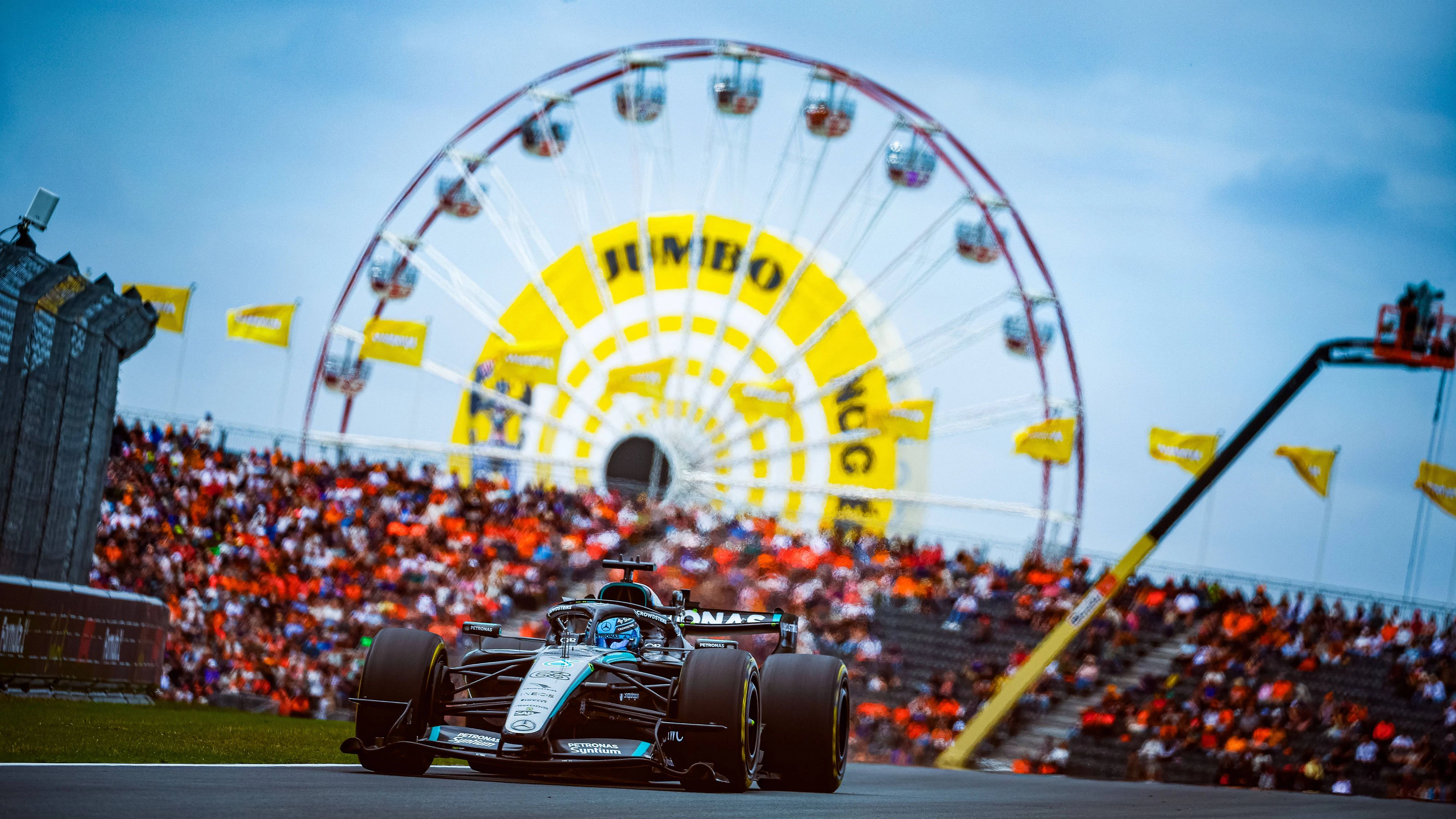 George Russell sicherte sich für den Sprint die Pole Position. 