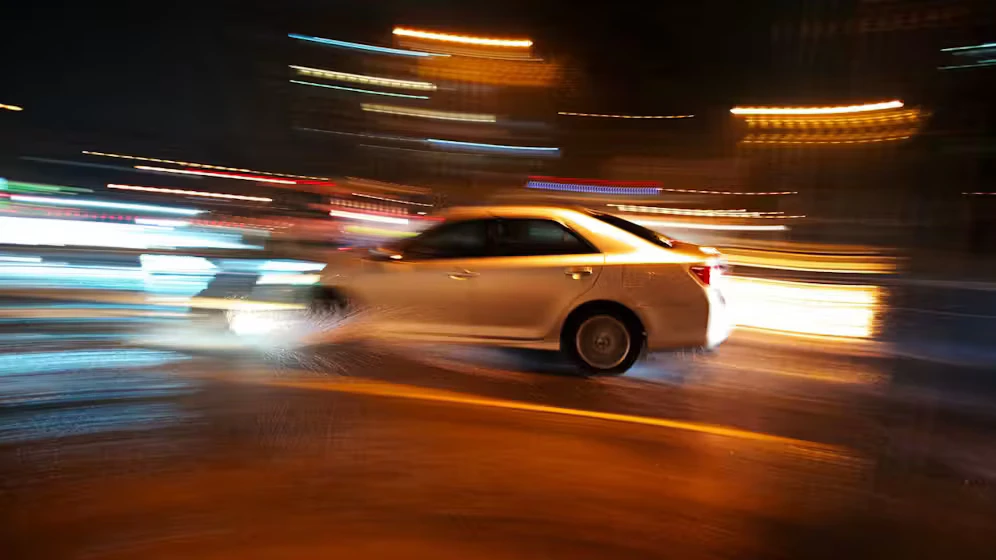Die Beamten wurden offenbar mit dem Wagen des Verdächtigen geblitzt. 