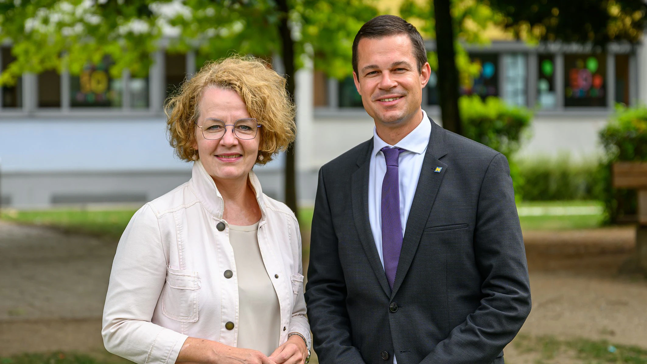 Bildungs-Landesrätin Christiane Teschl-Hofmeister und Bildungsdirektor Karl Fritthum