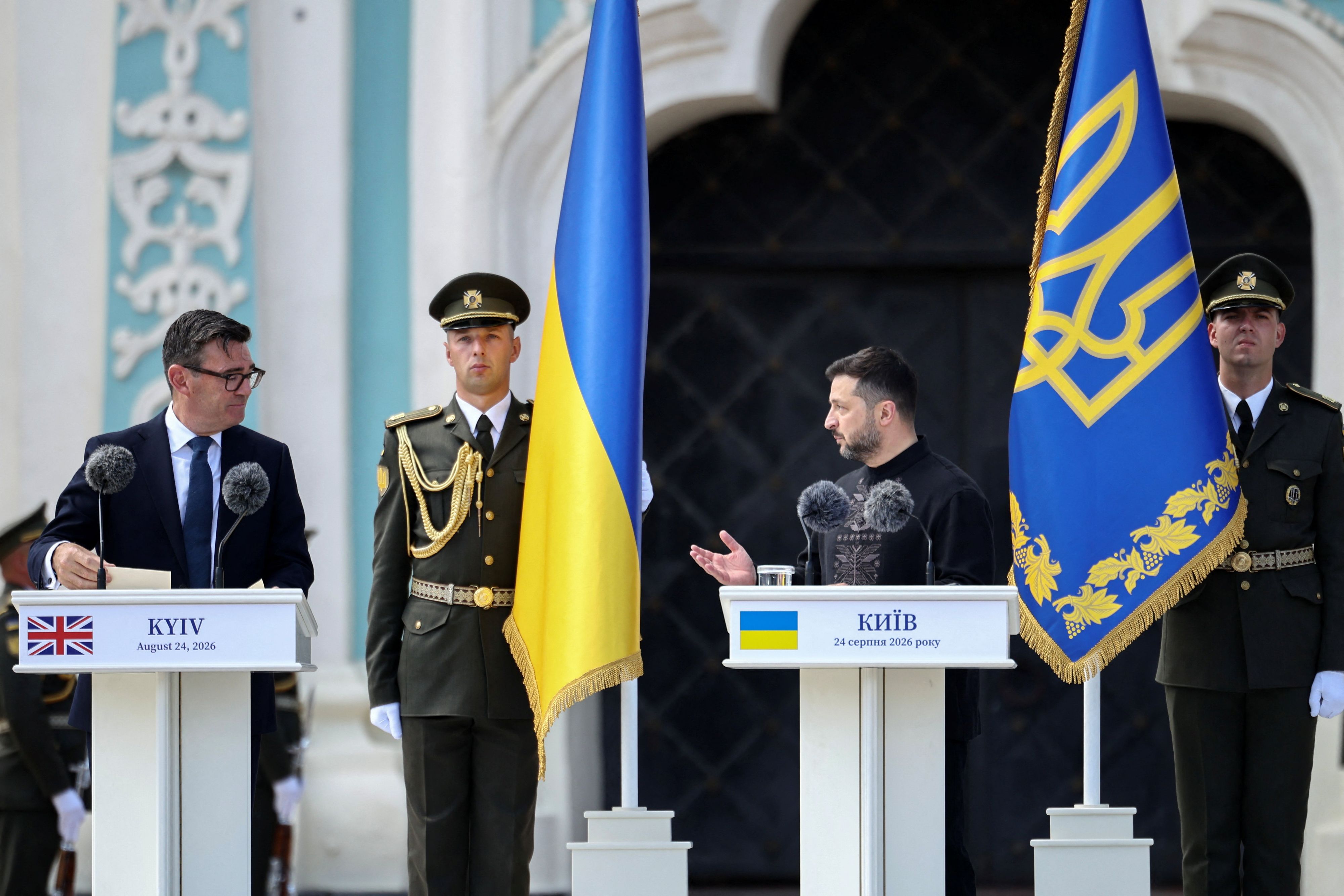 Heute.at - Mitten im Krieg: Ukraine feiert 35 Jahre Unabhängigkeit