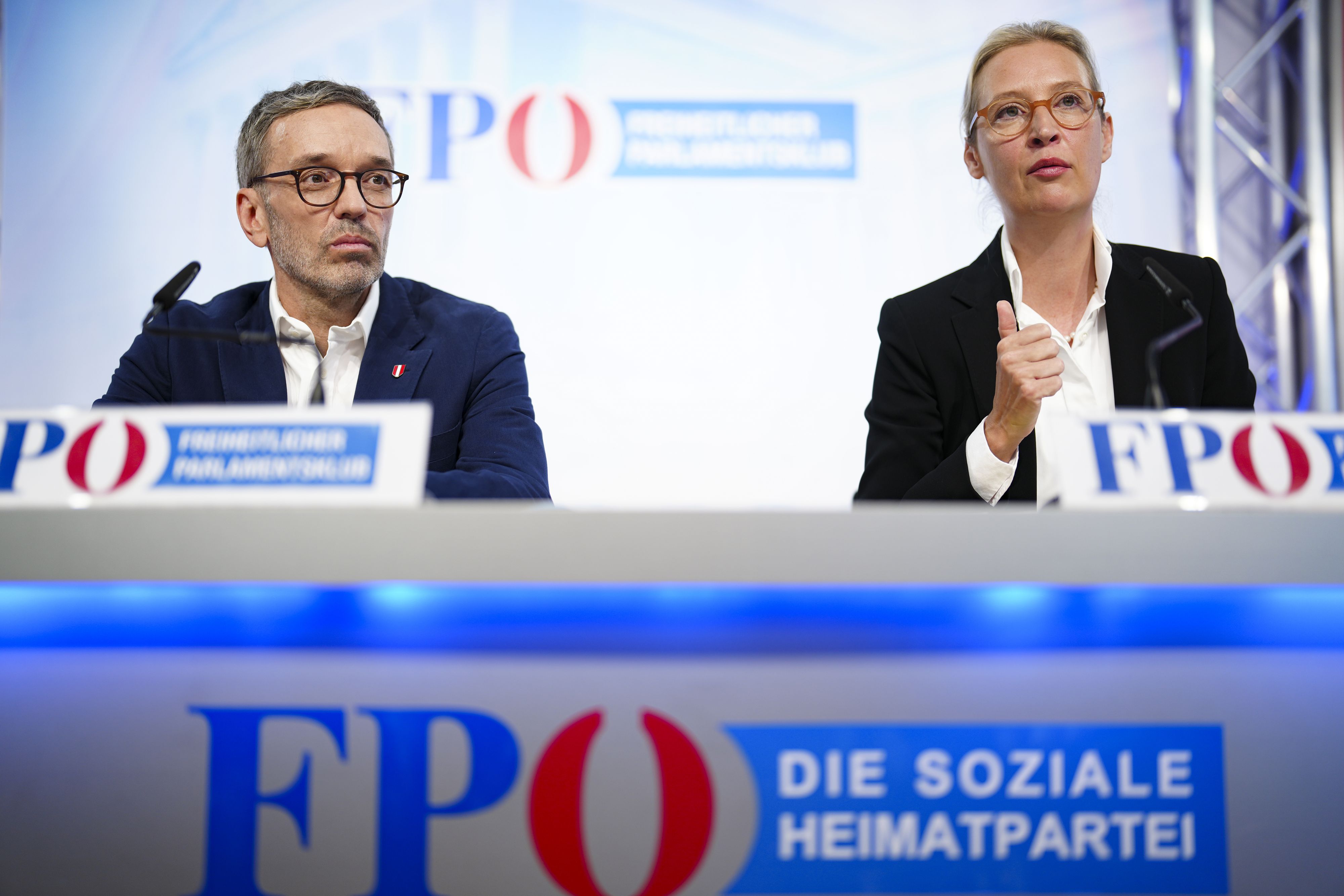 Nicht in allen Punkten stimmt die FPÖ mit Weidel überein.