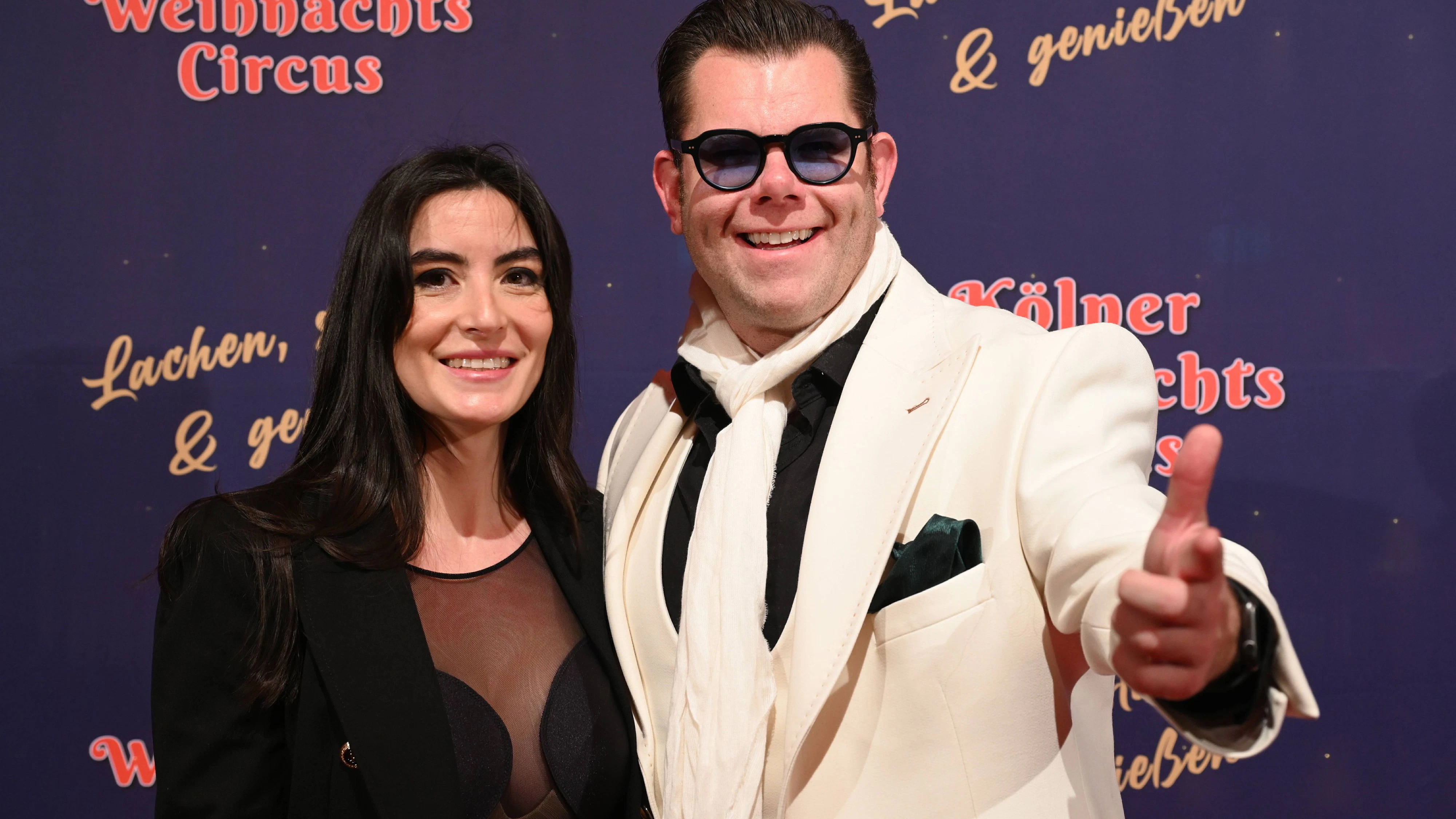Moderator und Entertainer Dennis Schick und seine Frau Liliana 