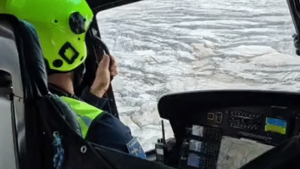 Heute.at - Video zeigt spektakuläre Rettung auf Tiroler Gletscher