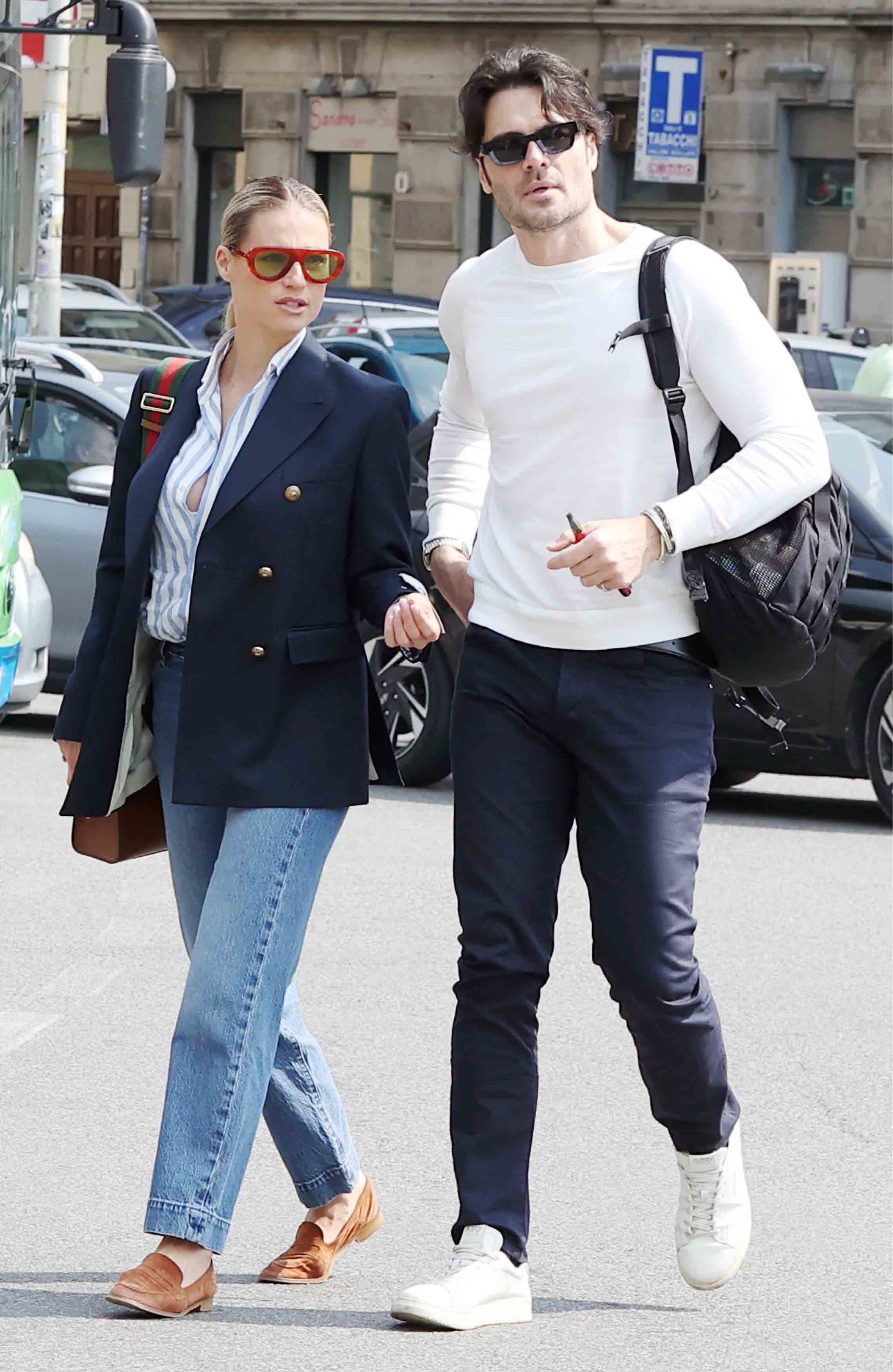 Michelle Hunziker und Giulio Berruti verbringen einen gemeinsamen Urlaub in Alta Badia.