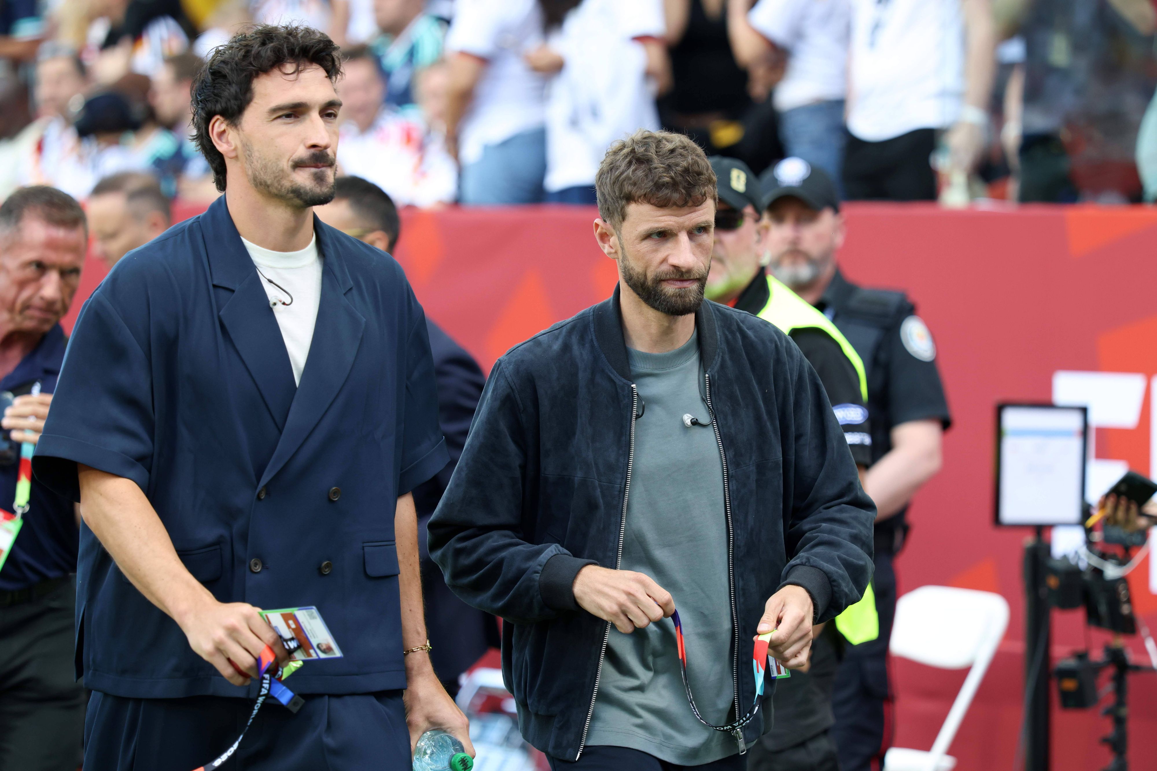 Mats Hummels und Thomas Müller.