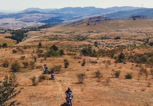Die Dinaric Rallye führt durch unwegsames Gelände