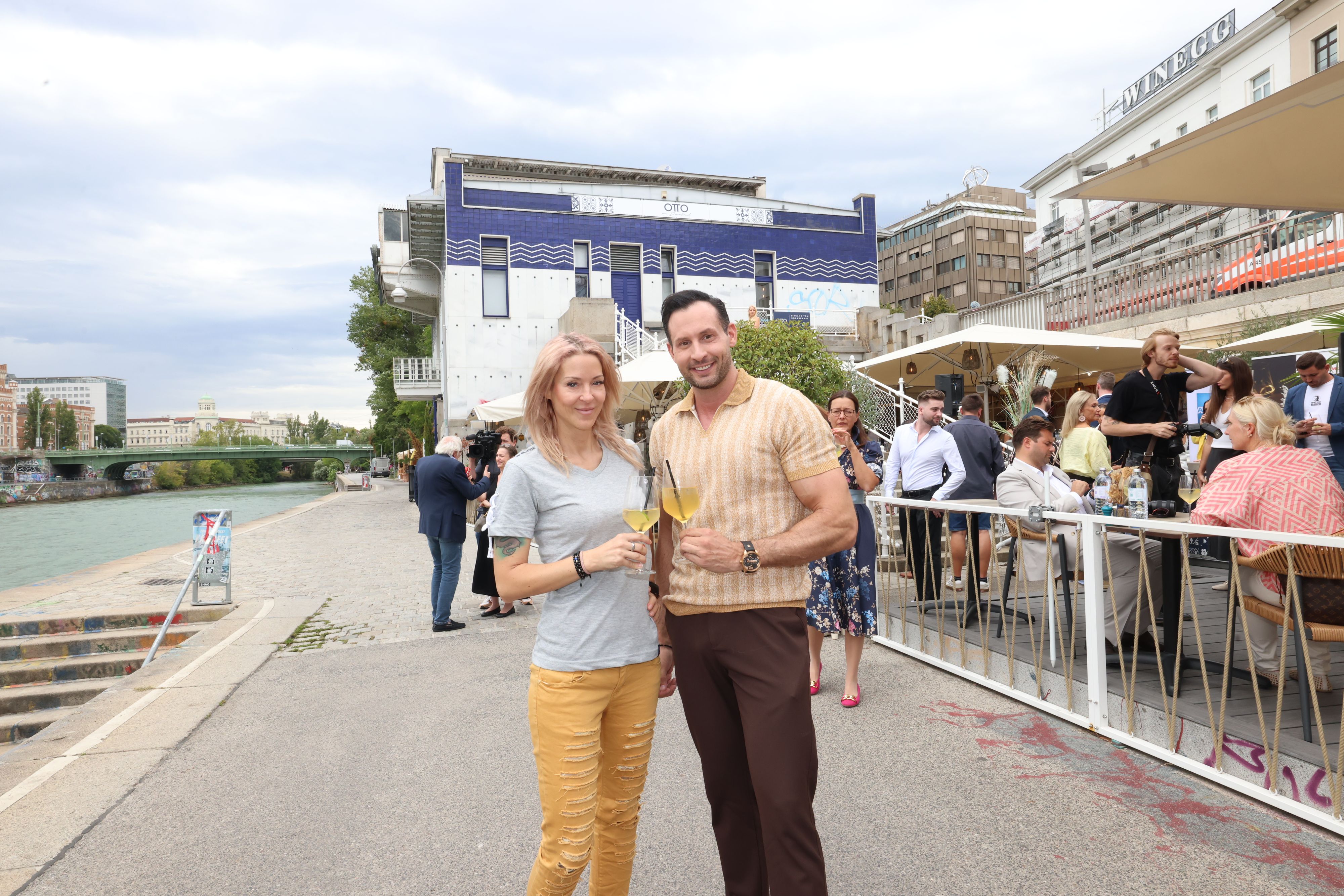 Simone Lugner und Christopher Dengg