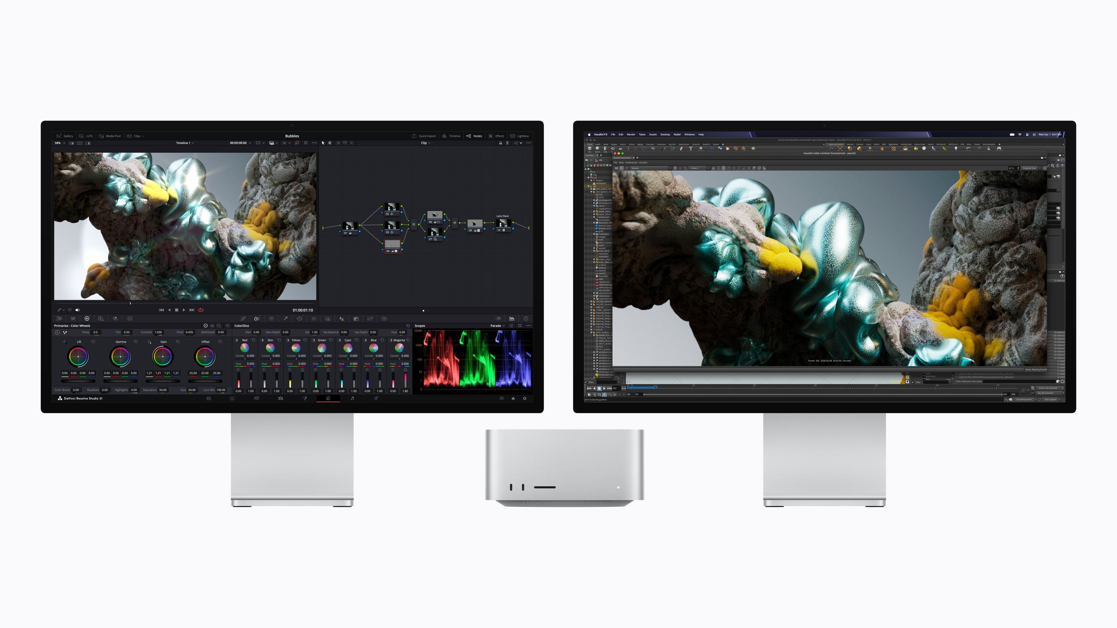 Der neue Mac Studio richtet sich an extrem anspruchsvolle Anwender und lässt sich mit dem M5 Max oder dem neuen M5 Ultra bestücken.