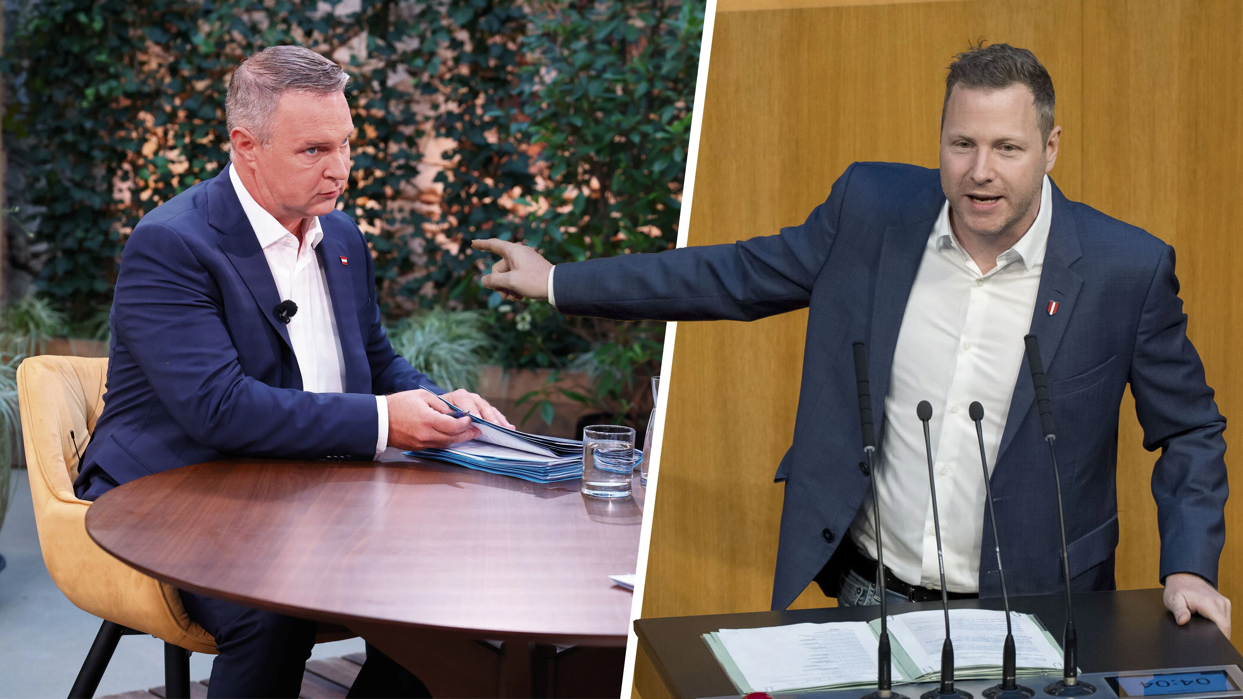 FPÖ-Generalsekretär Michael Schnedlitz zerlegt Andreas Bablers Auftritt beim ORF-Sommergespräch am Montagabend.