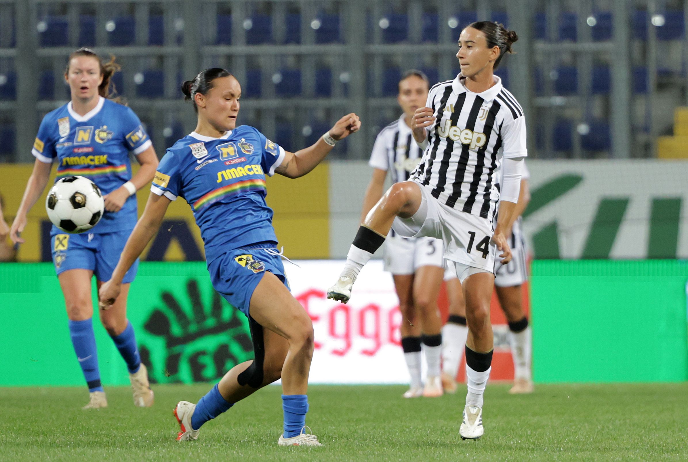Heute.at - Juve zu stark! St. Pölten vor Aus in der Königsklasse