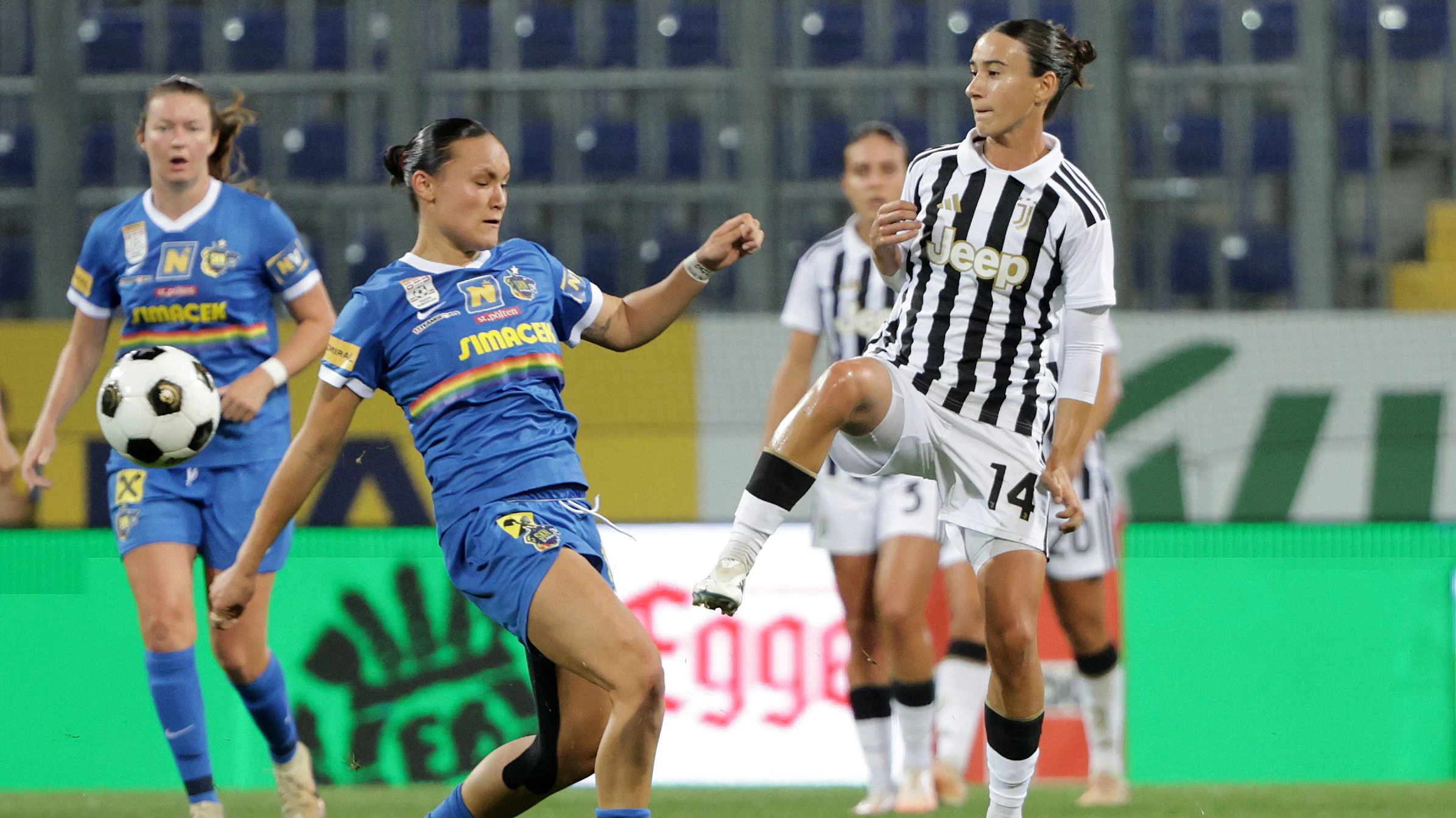Heute.at - Juve zu stark! St. Pölten vor Aus in der Königsklasse