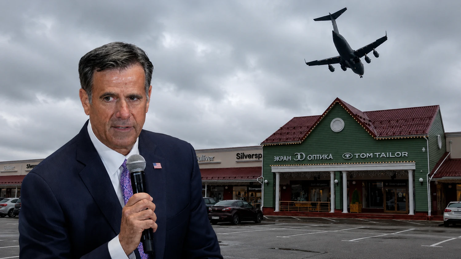 CIA-Chef John Ratcliffe flog nach Moskau.