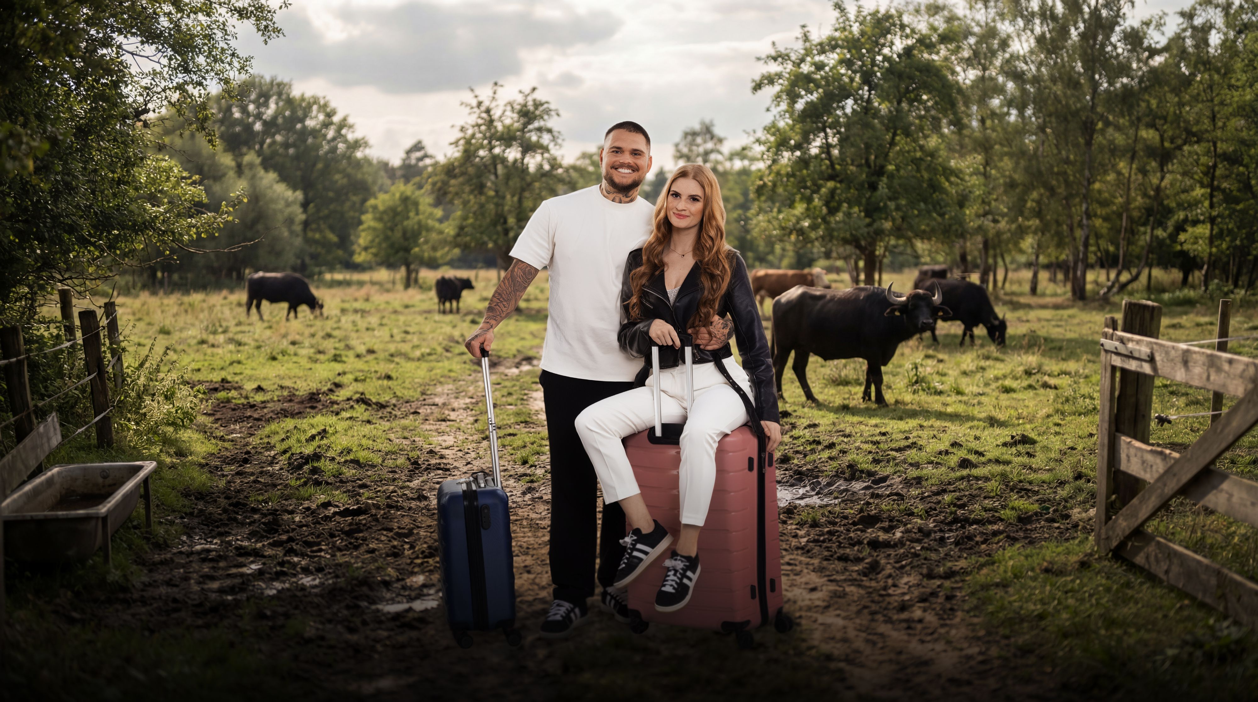 Reality-Star Nico Legat und Freundin Laura 