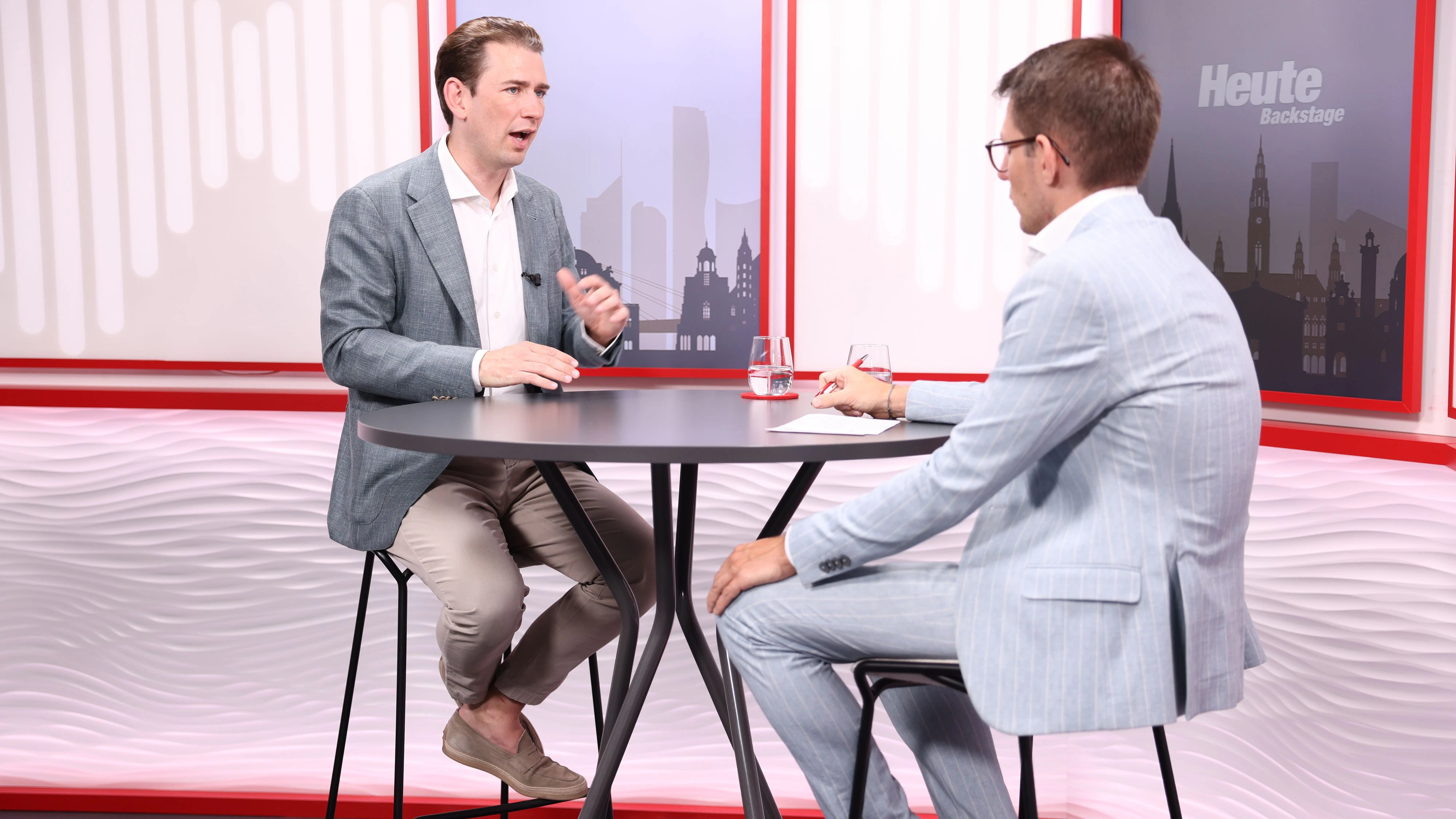 Kurz: Talk mit "Heute"-Chefredakteur Oistric