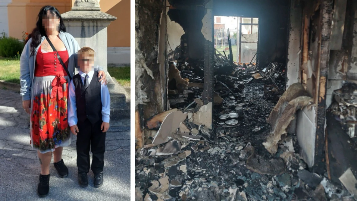 Heute.at - Brand zerstörte Familienhaus: Bekamen geringste Hilfe