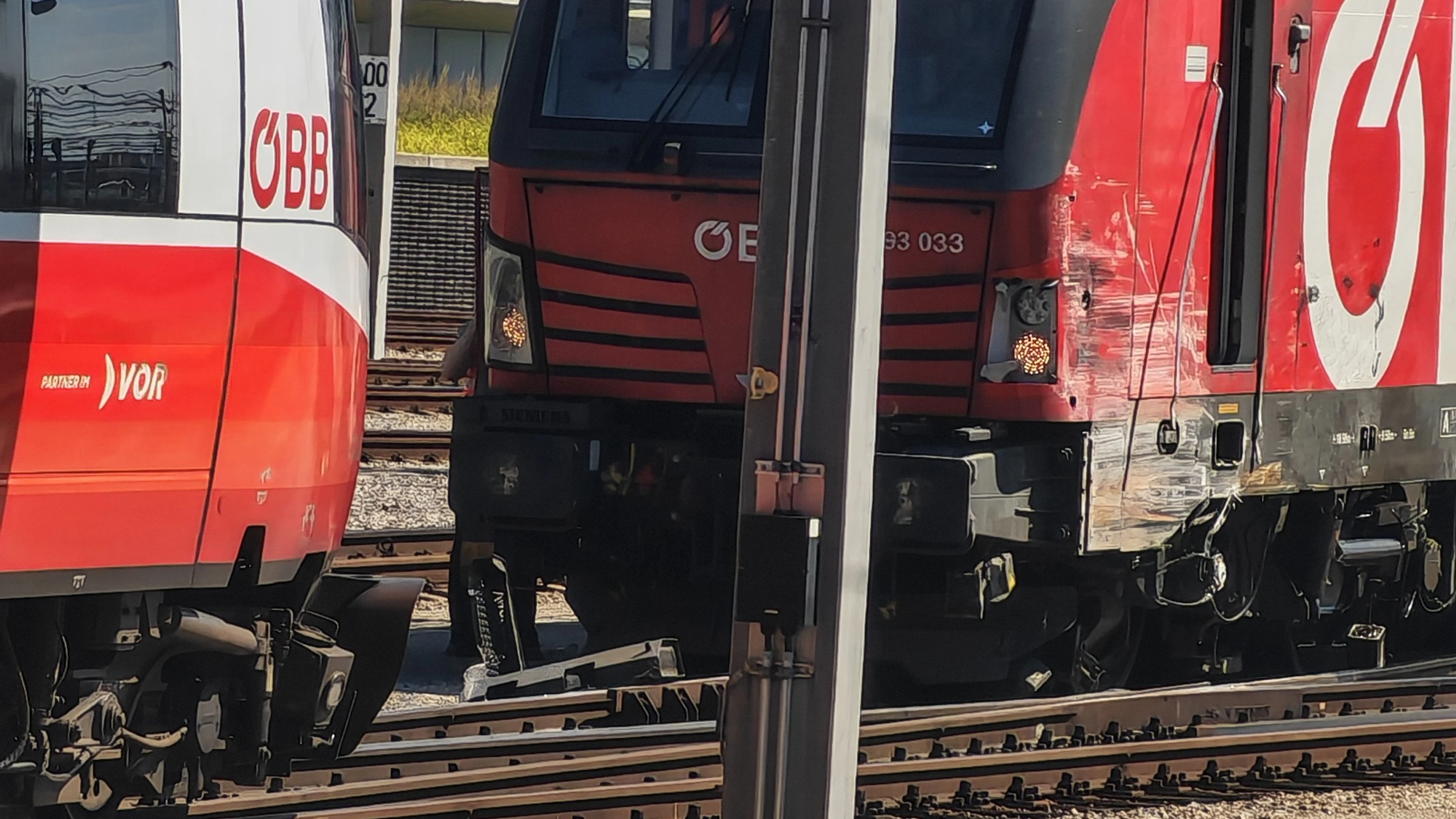 Zugunfall am Wiener Hauptbahnhof