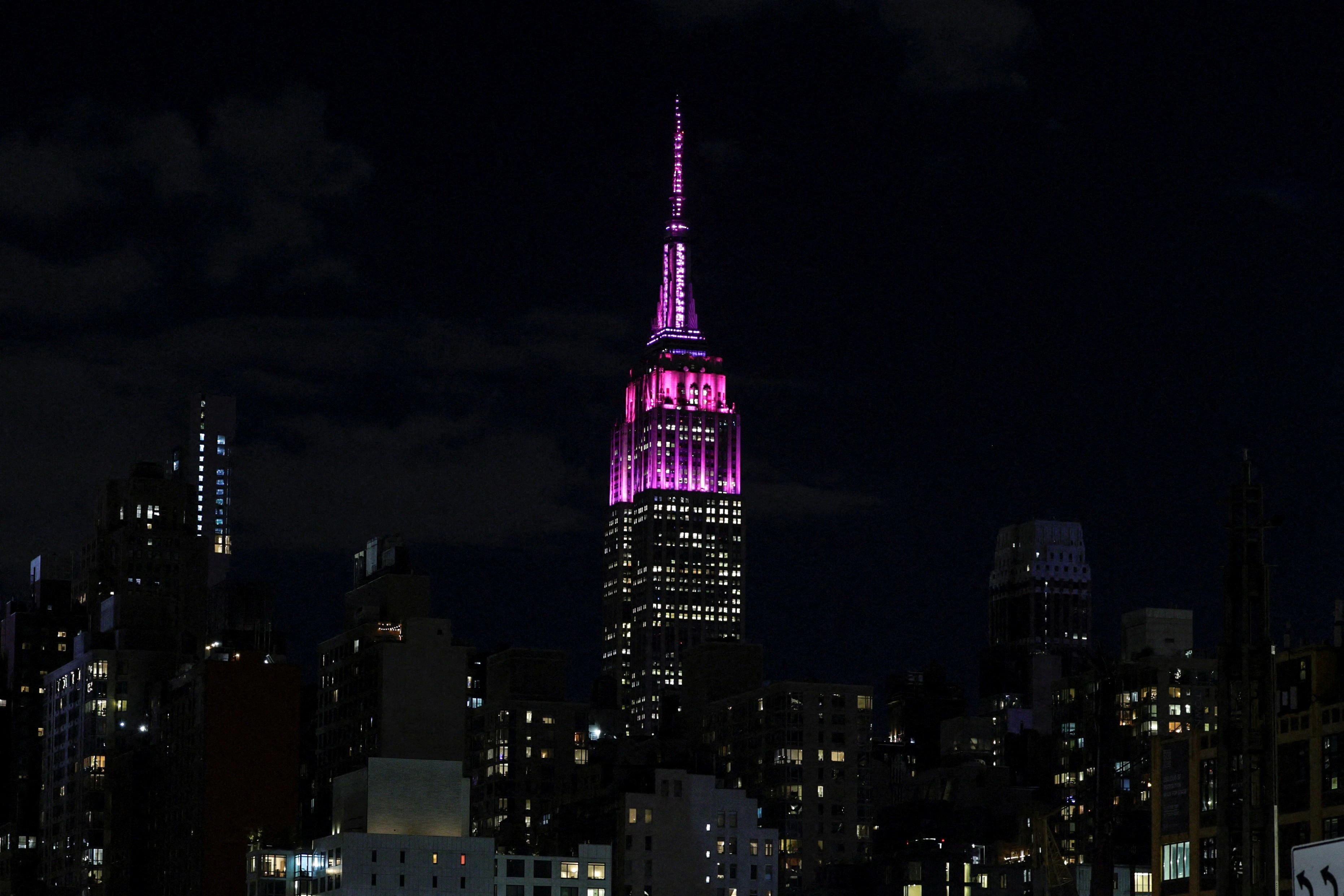 In New York wurde das Empire State Building ihr zu Ehren in Pink beleuchtet
