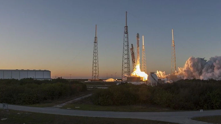 SpaceX Raketenstart