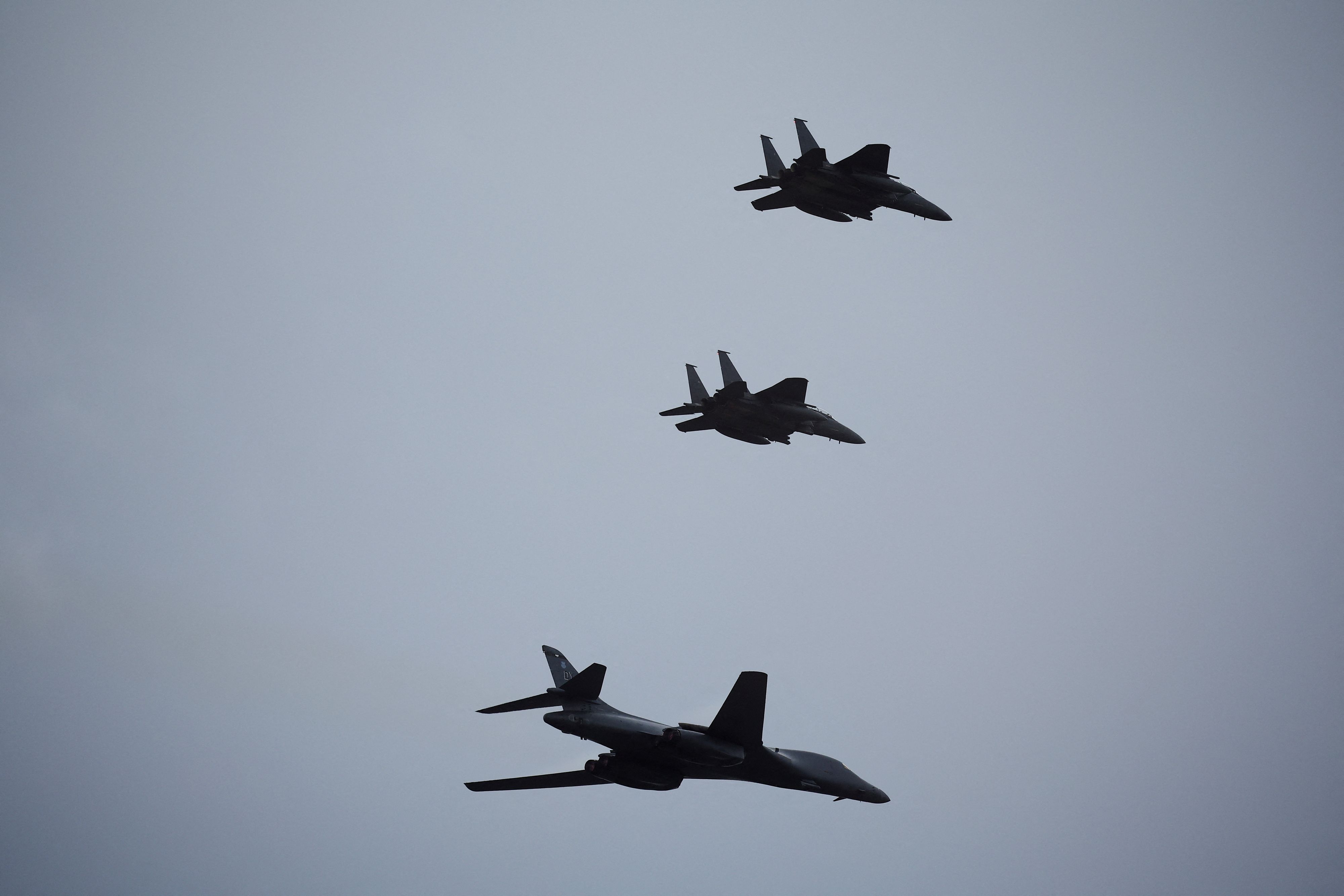 Südkorea ließ mehrere Kampfjets aufsteigen. (Symbolbild)