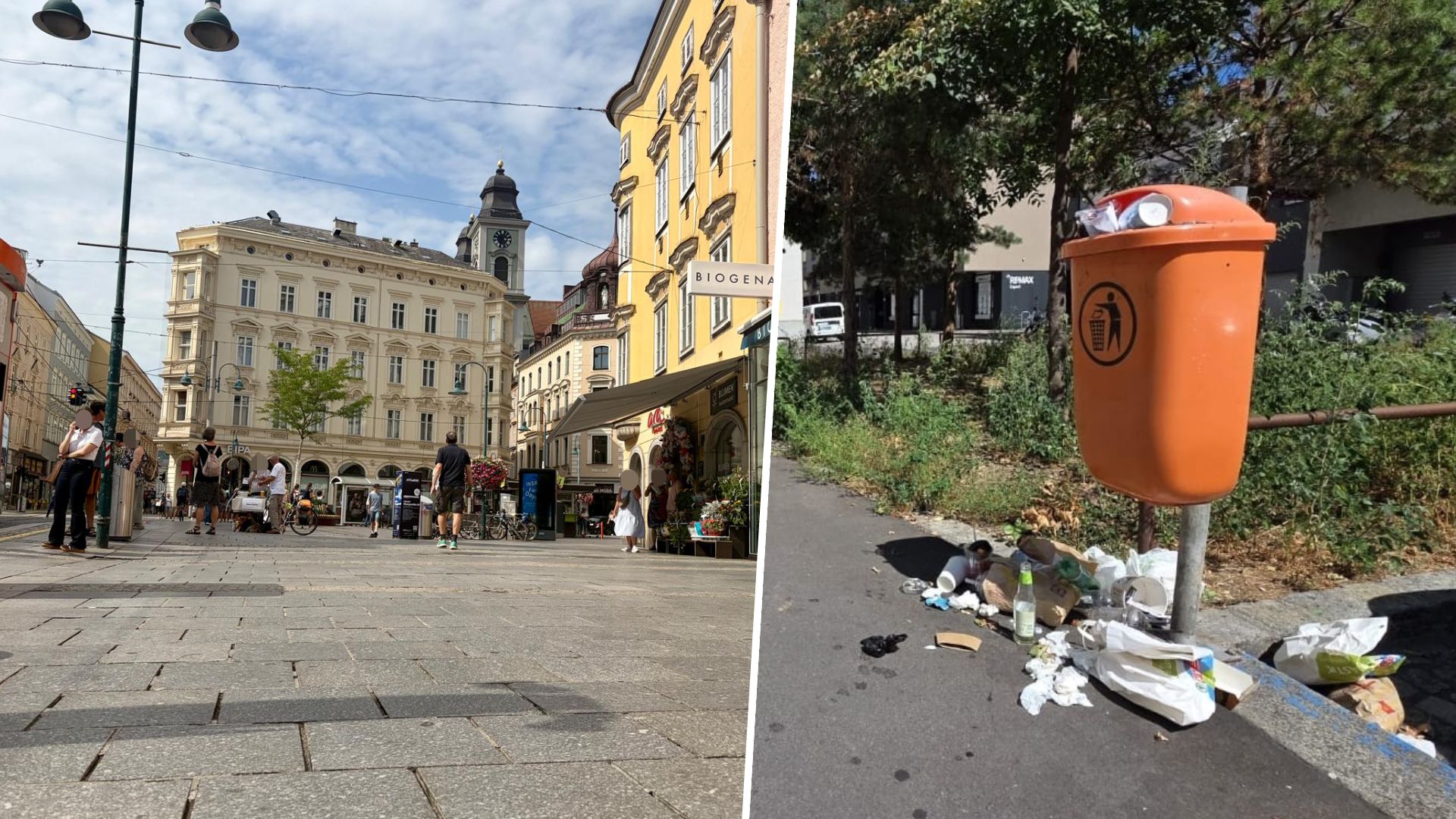 Heute.at - Saubere Stadt kein Luxus – Linz spart jetzt beim Müll