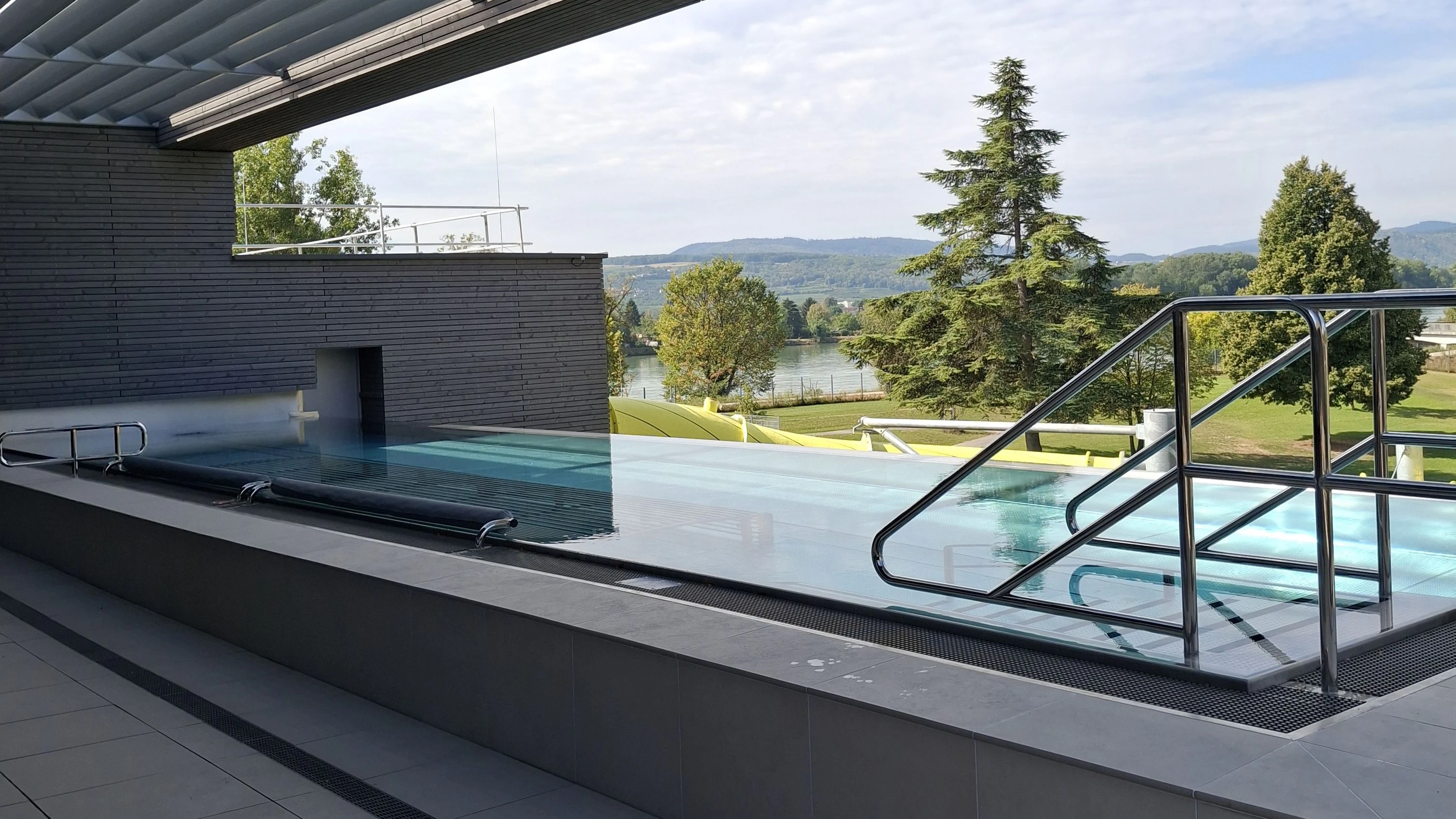 Im neuen Erlebnisbad "Mirador" gab es vor Kurzem einen Wasserrohrbruch.