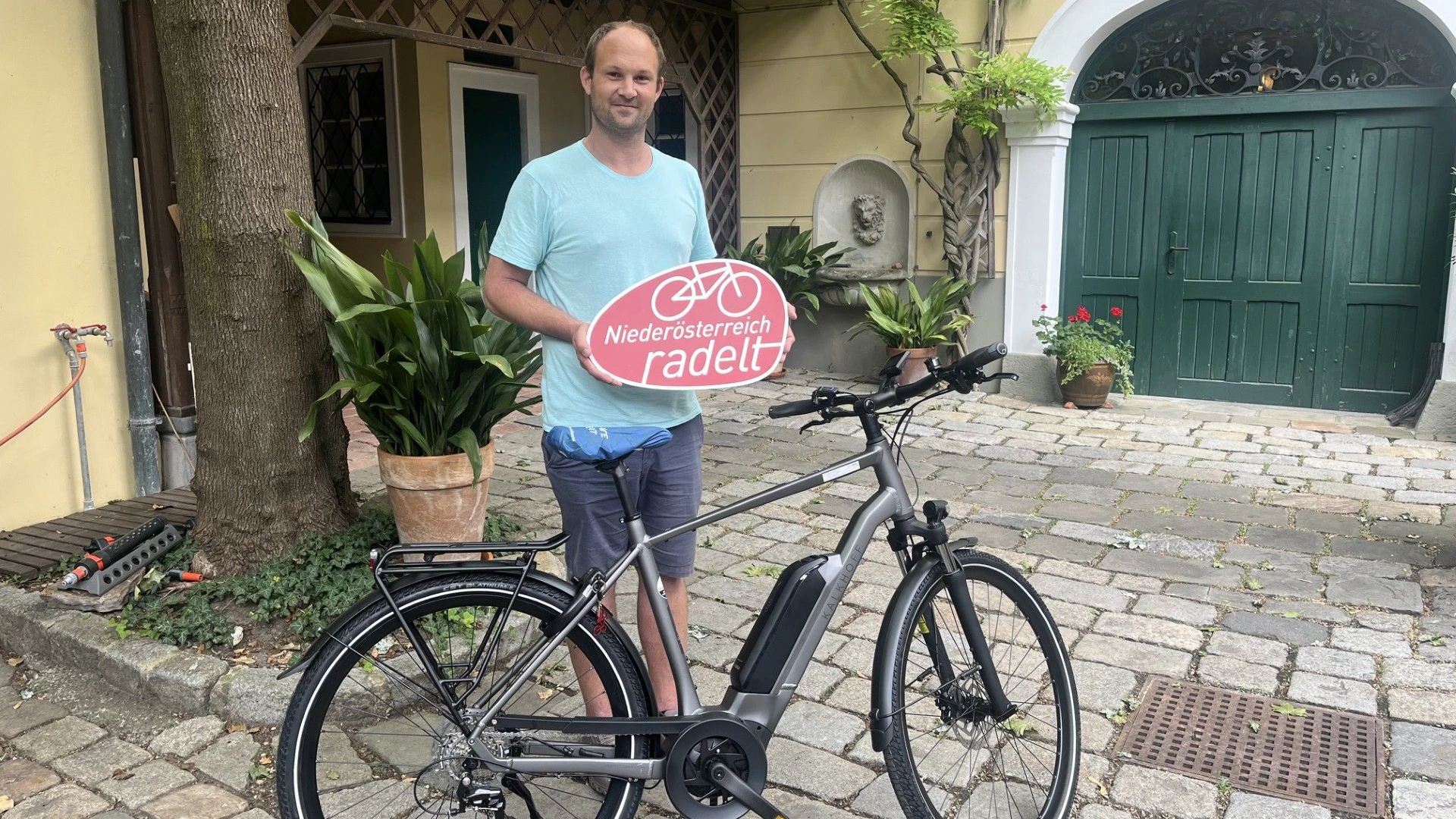 Heute.at - Florian aus NÖ gewinnt Österreich radelt zur Arbeit