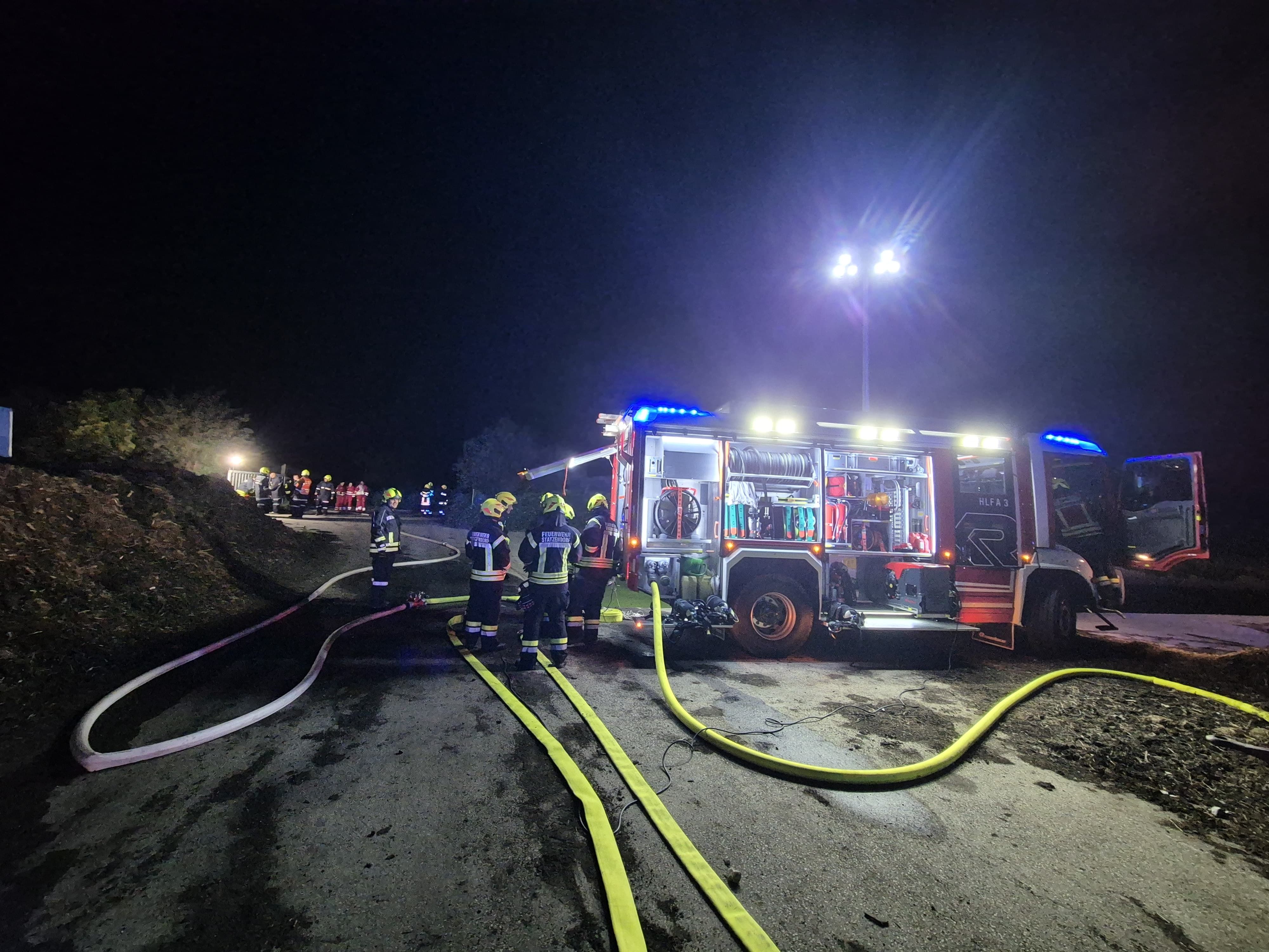 Brandalarm in Kleinhain bei Obritzberg