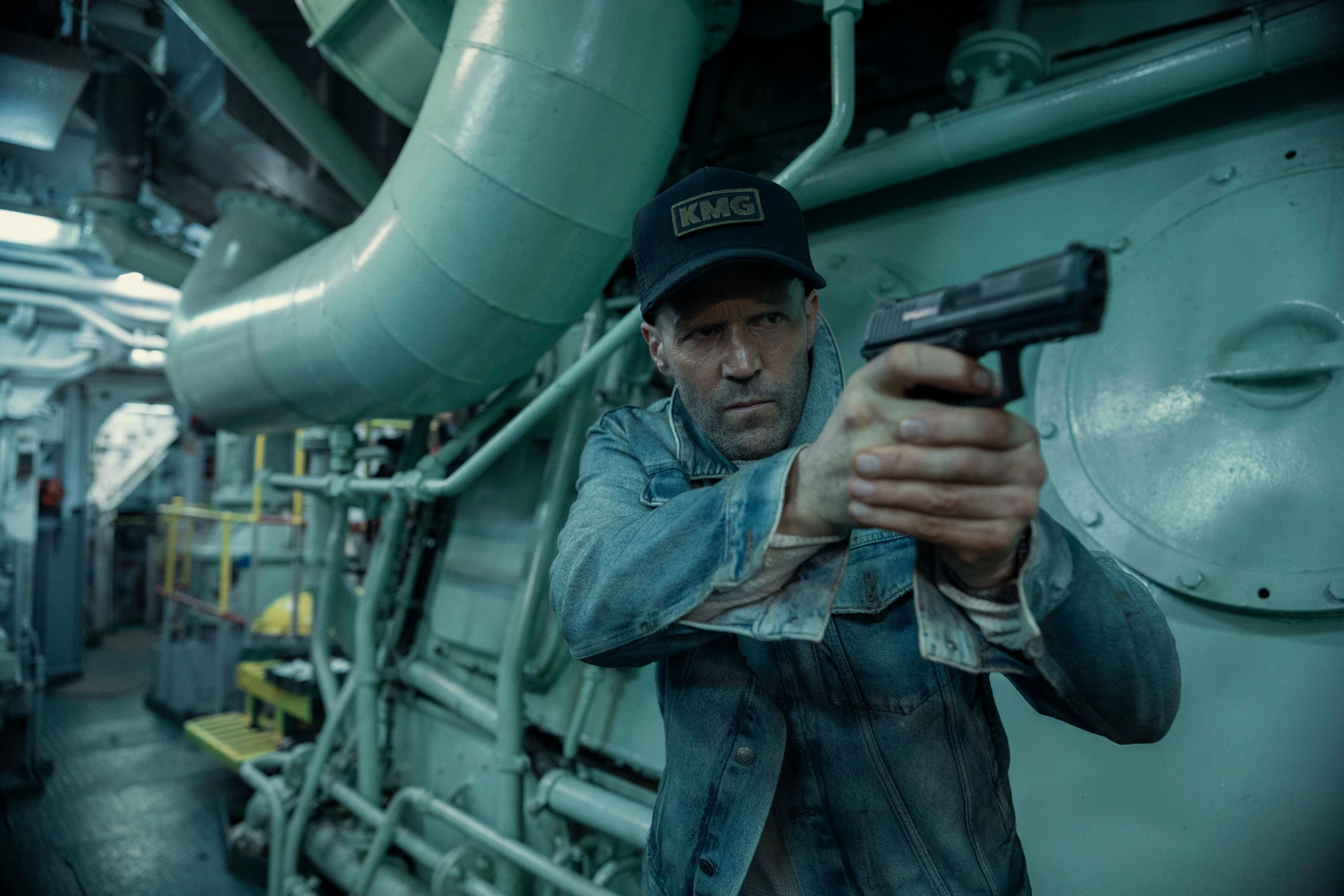 Kann nur einen Gesichtsausdruck, den dafür perfekt: Jason Statham in "Mutiny"