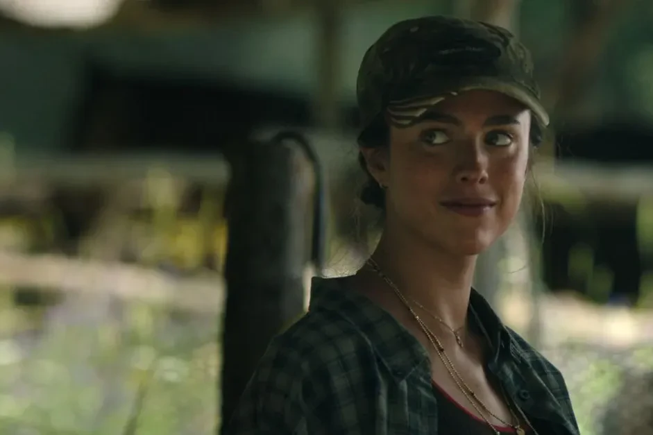 … bis Hig bei einem seiner Aufklärungsflüge die schöne Cima (Margaret Qualley) trifft