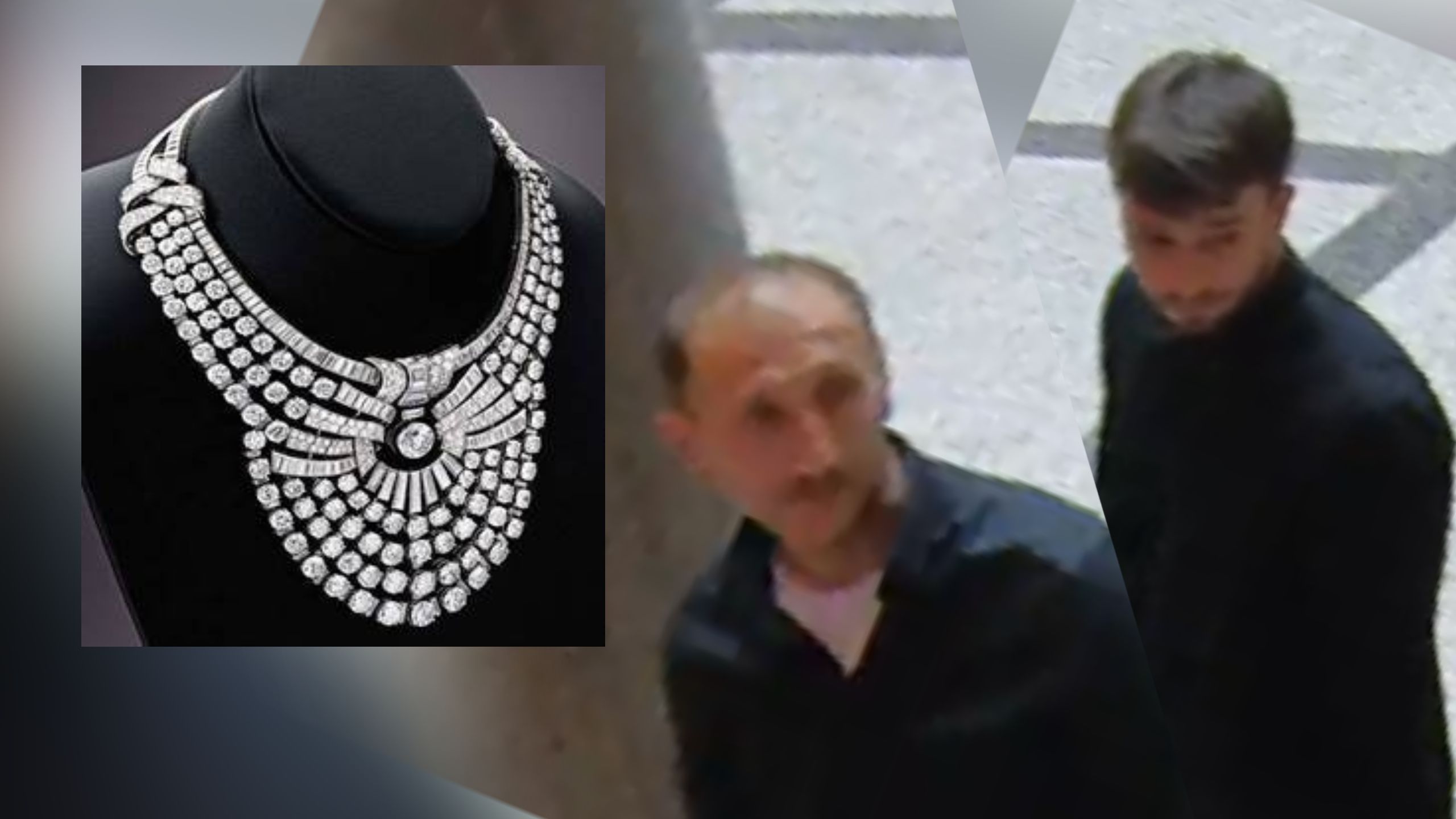 FAHNDUNG: Die Wiener Polizei sucht nach dem Juwelen-Raub im Museum für Angewandte Kunst am 27. August 2026 die hier abgebildeten Männer.