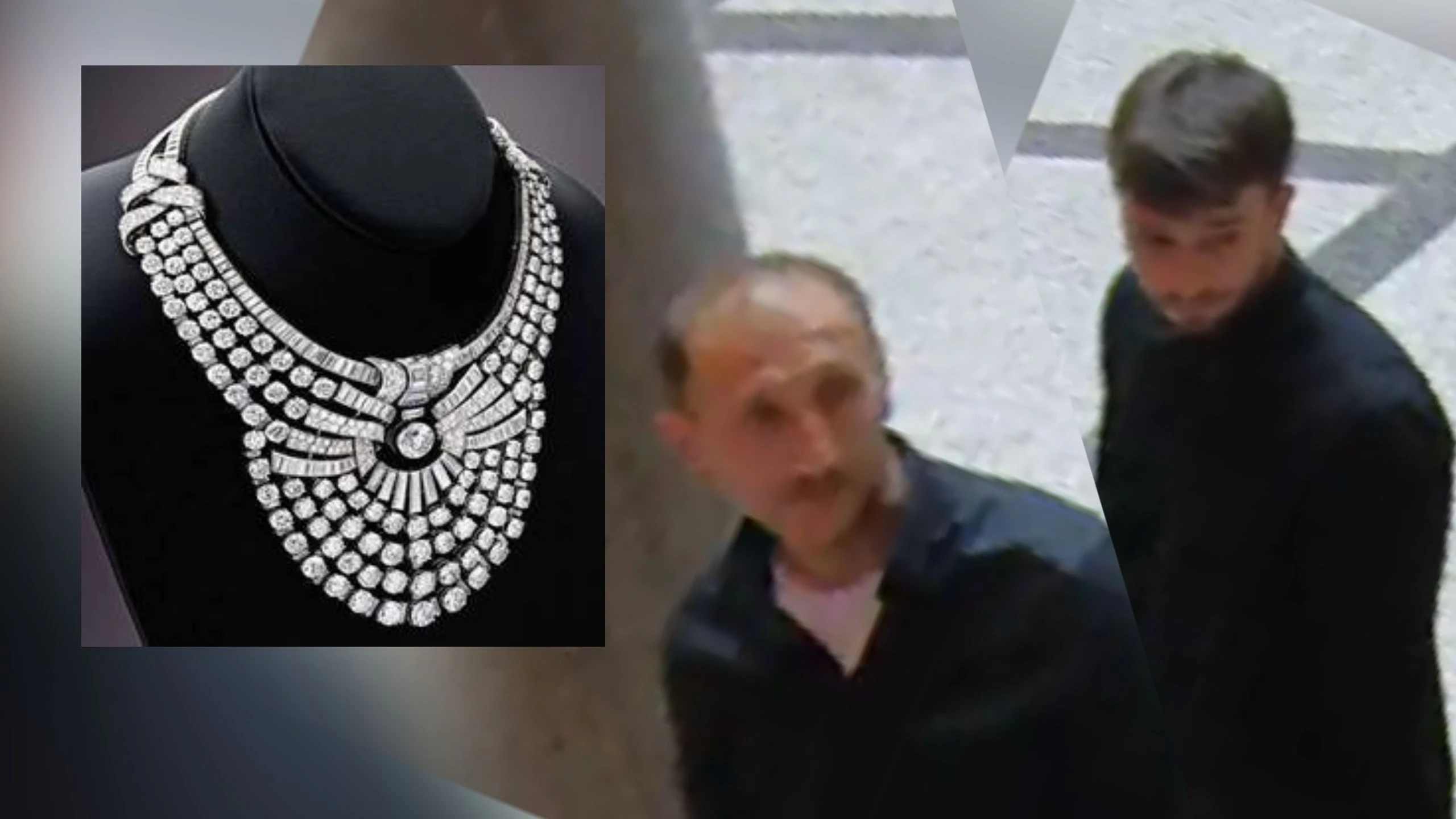 FAHNDUNG: Die Wiener Polizei sucht nach dem Juwelen-Raub im Museum für Angewandte Kunst am 27. August 2026 die hier abgebildeten Männer.