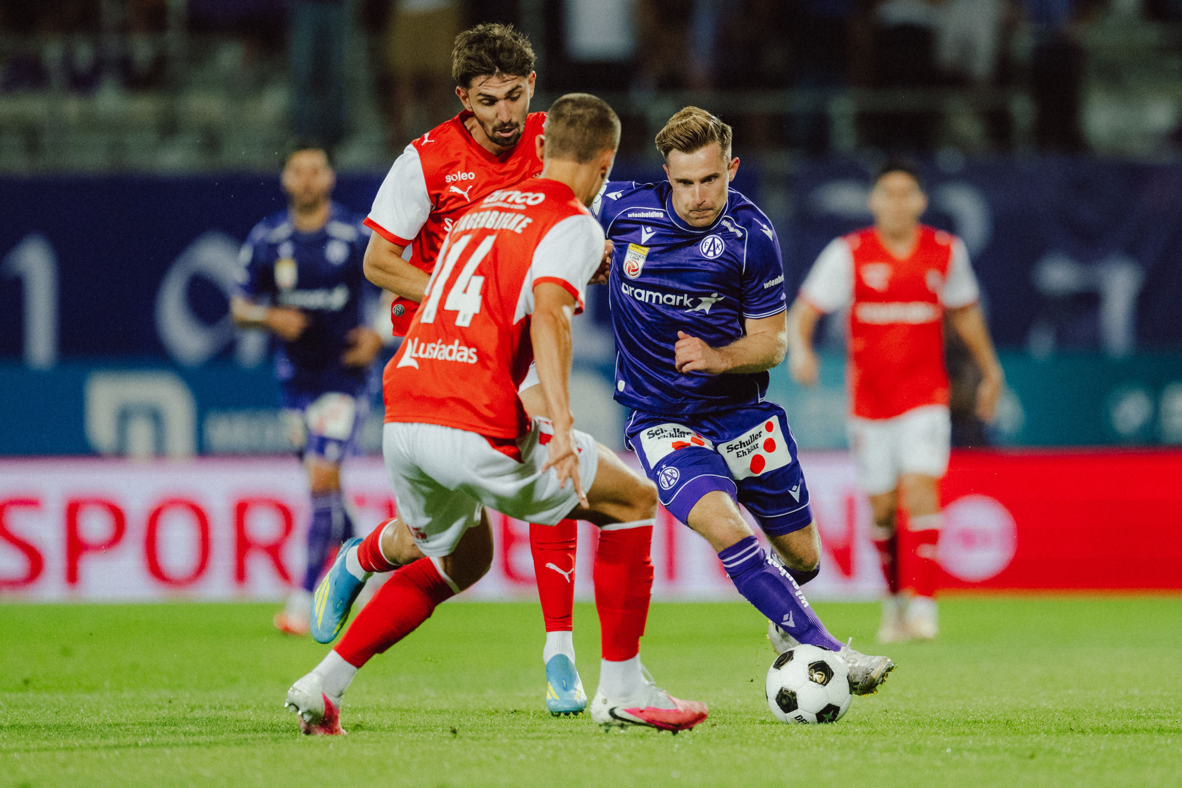 Die Austria ist gefordert gegen Braga.