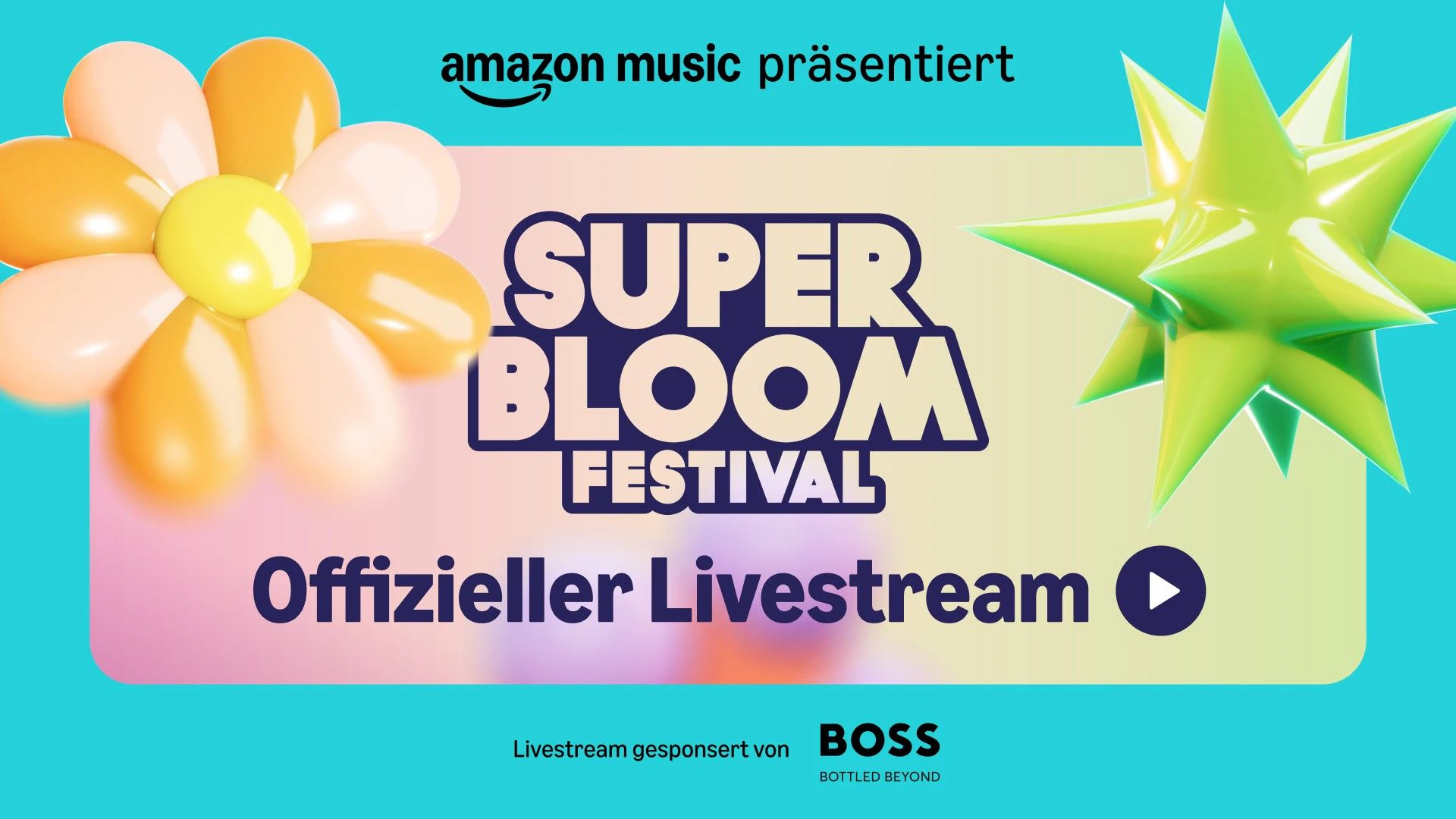 Amazon Music überträgt das Superbloom-Festival 2026 exklusiv im Livestream.