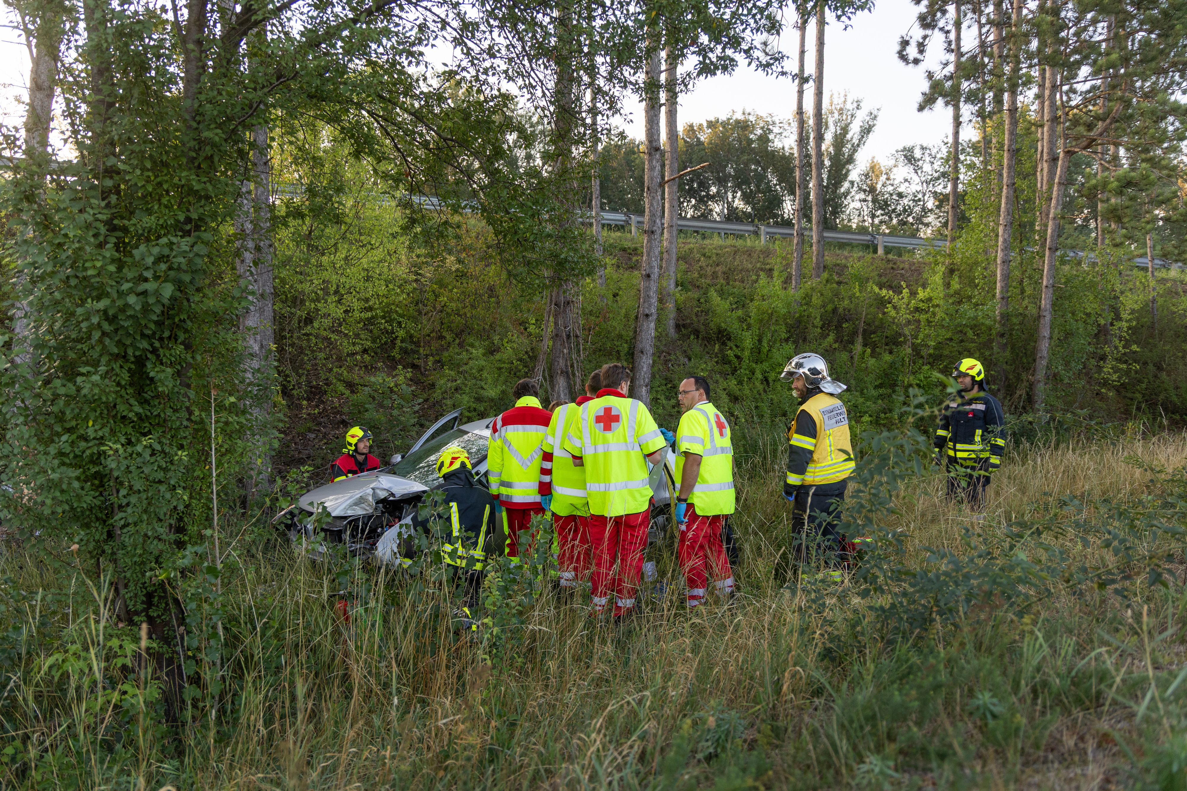 Am Donnerstag verunfallte eine Lenkerin in Palt.