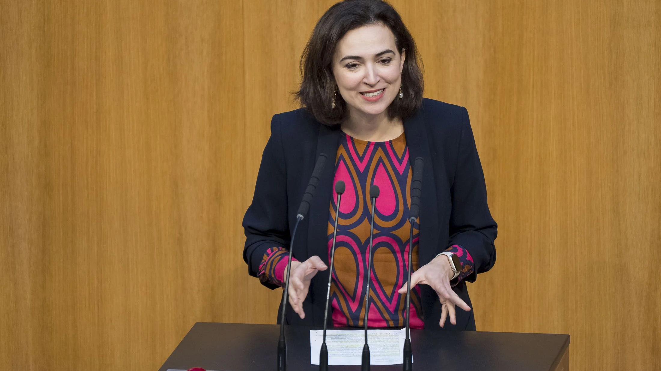 Grünen-Aufdeckerin Alma Zadic stellte Serienanfrage zu Größe und Kosten der Ministerbüros im zweiten Quartal 2026.