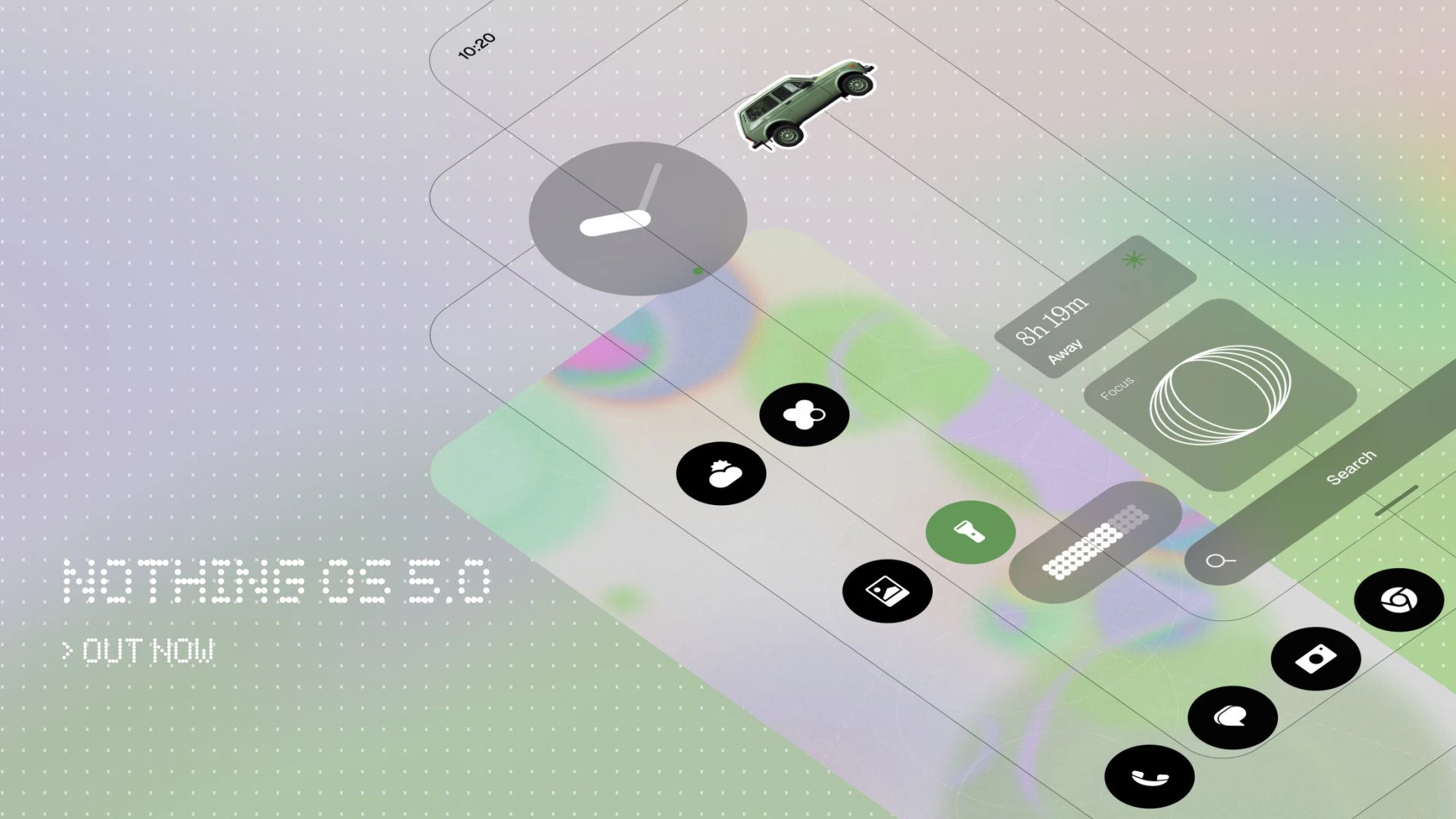 Mit Nothing OS 5.0 bekommt das Nothing Phone zahlreiche neue Funktionen. Im Mittelpunkt stehen Personalisierung, Leistung und KI.
