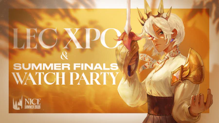 LEC XPO kehrt zu den LEC Summer Finals 2026 in Nizza zurück.